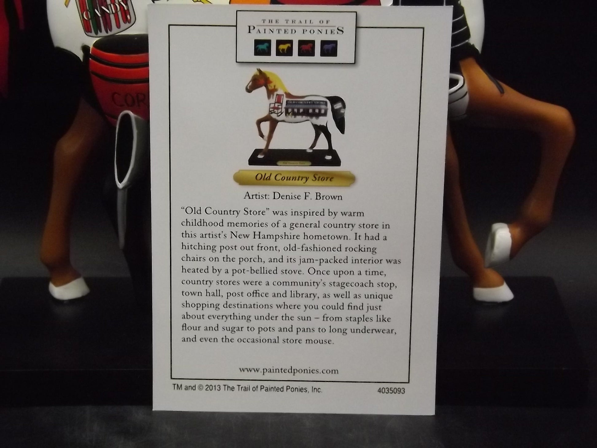 Vintage Trail of Painted Ponies Figurine: Old Country Store, Edition 1E/1846