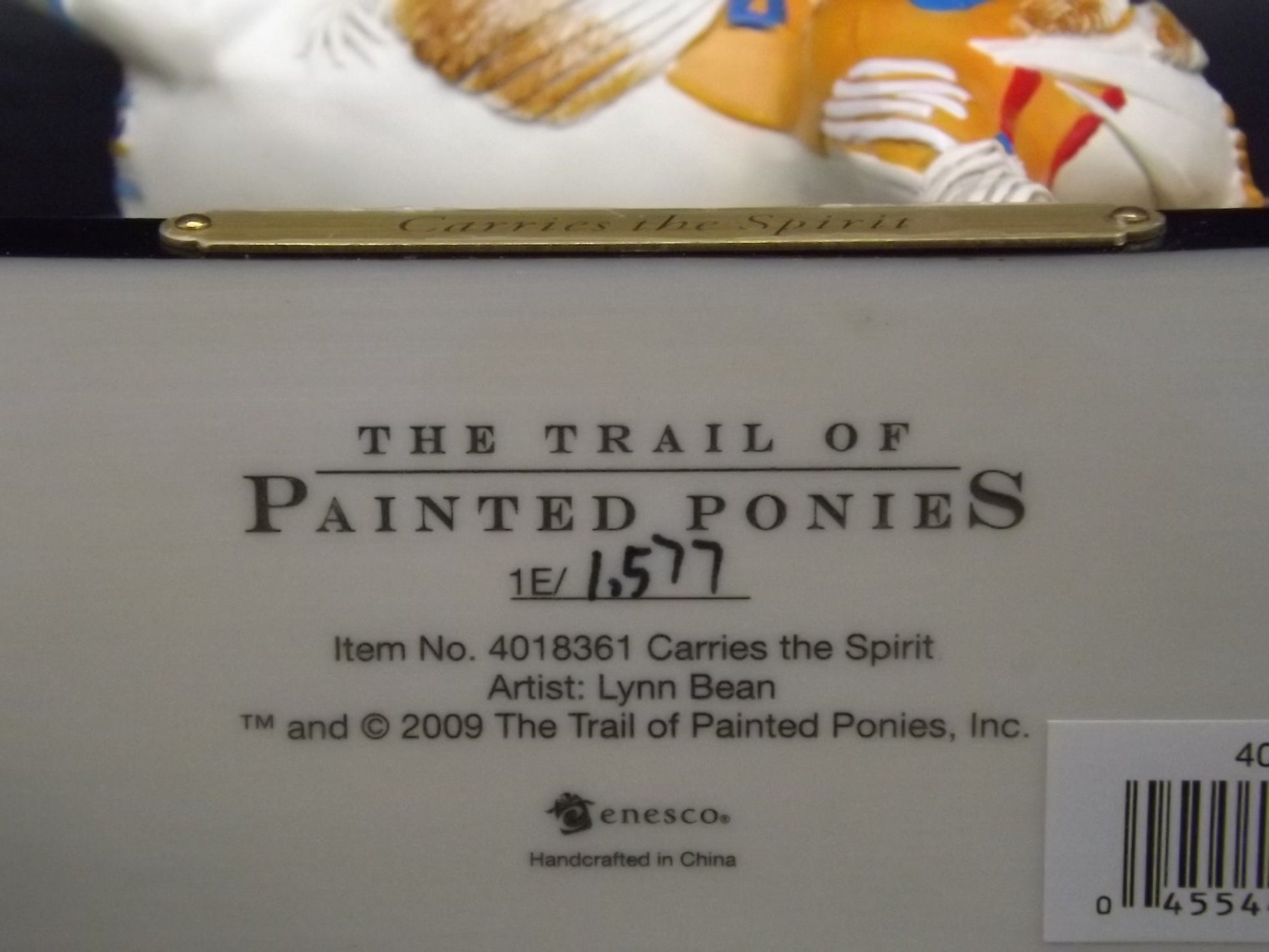 Vintage Trail of Painted Ponies Figurine: "Carries the Spirit" Edition 1E/1577