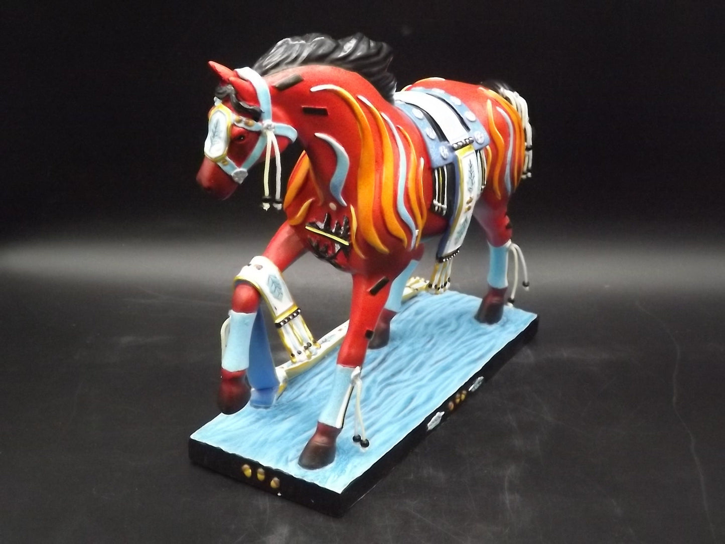 Vintage Trail of Painted Ponies Figurine: Keeper of the Sacred Fire, Edition 1E/5786 (Original Box)
