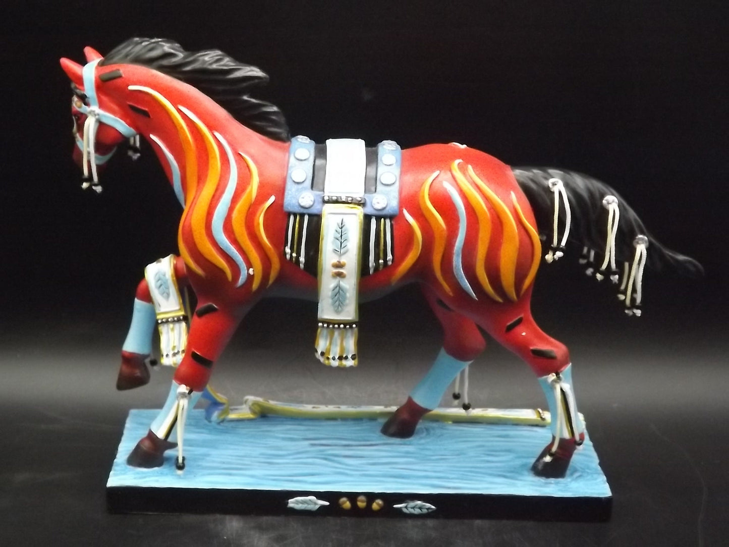 Vintage Trail of Painted Ponies Figurine: Keeper of the Sacred Fire, Edition 1E/5786 (Original Box)