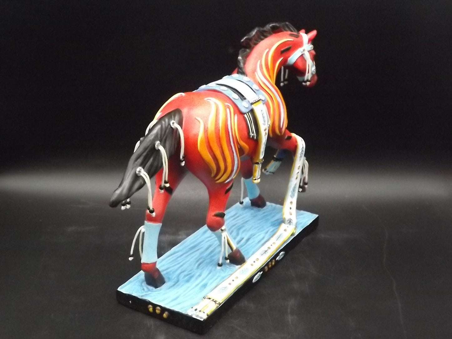 Vintage Trail of Painted Ponies Figurine: Keeper of the Sacred Fire, Edition 1E/5786 (Original Box)