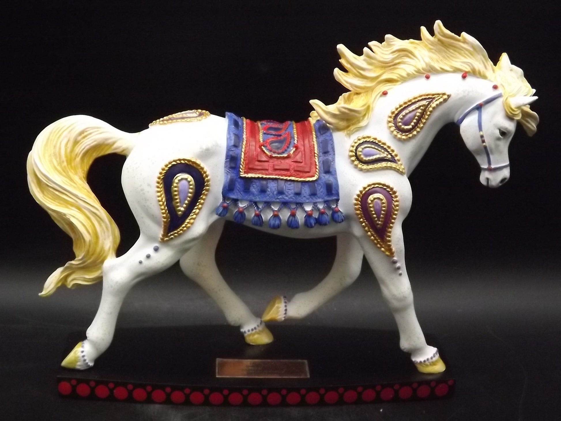 Vintage Westland "Paisley Horse" Figurine: Limited Edition Collectible