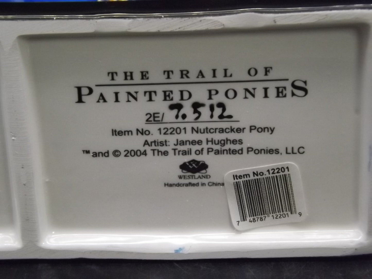 Vintage Trail of Painted Ponies "Nutcracker Pony" Porcelain Figurine