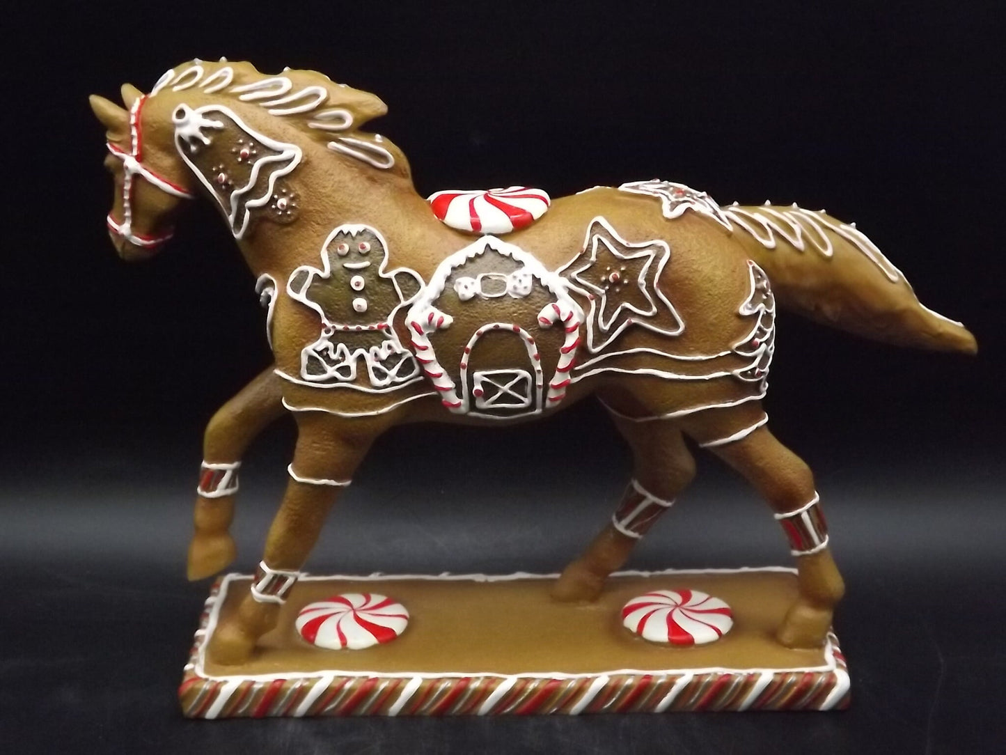 Vintage Trail of Painted Ponies "Gingerbread Pony" Figurine with Box & COA