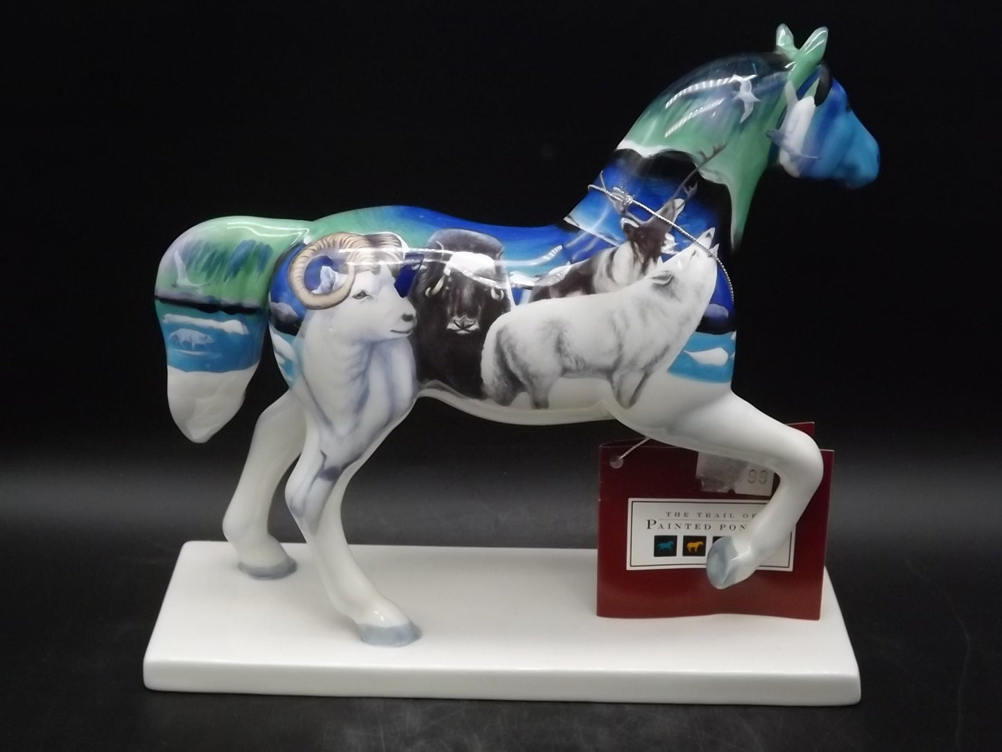 Vintage Trail of Painted Ponies "Northern Lights" Porcelain Figurine