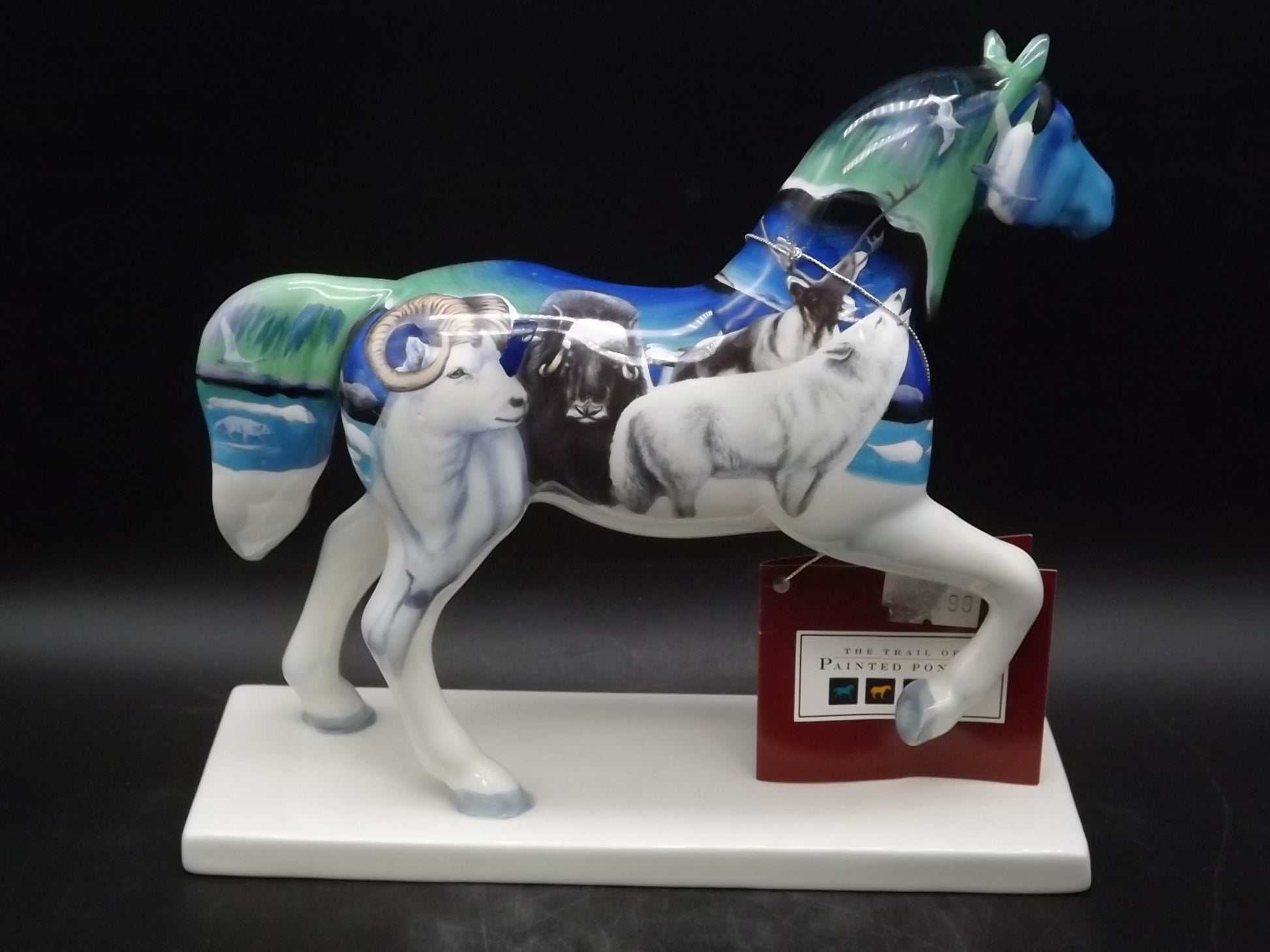 Vintage Trail of Painted Ponies "Northern Lights" Porcelain Figurine