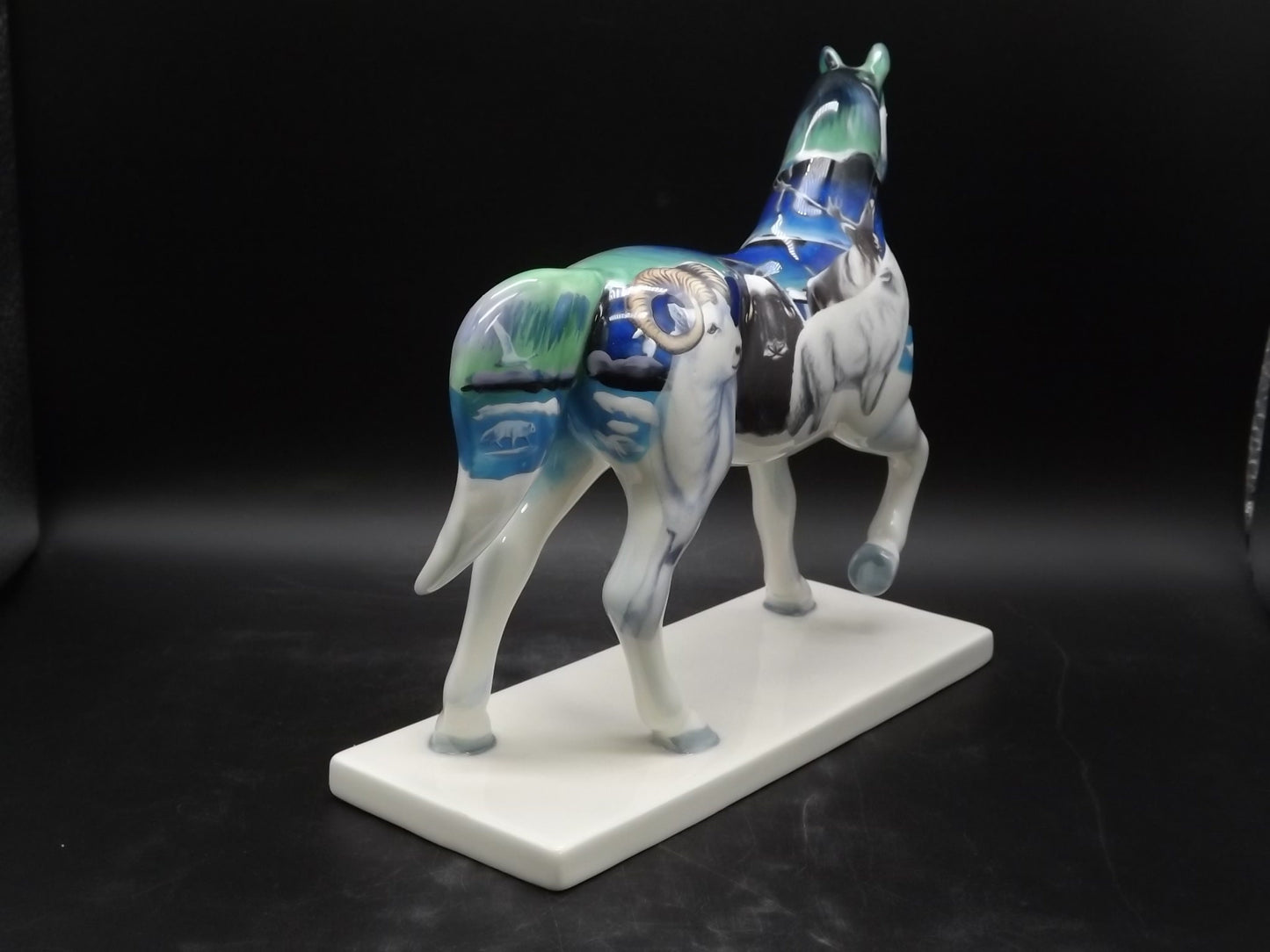 Vintage Trail of Painted Ponies "Northern Lights" Porcelain Figurine
