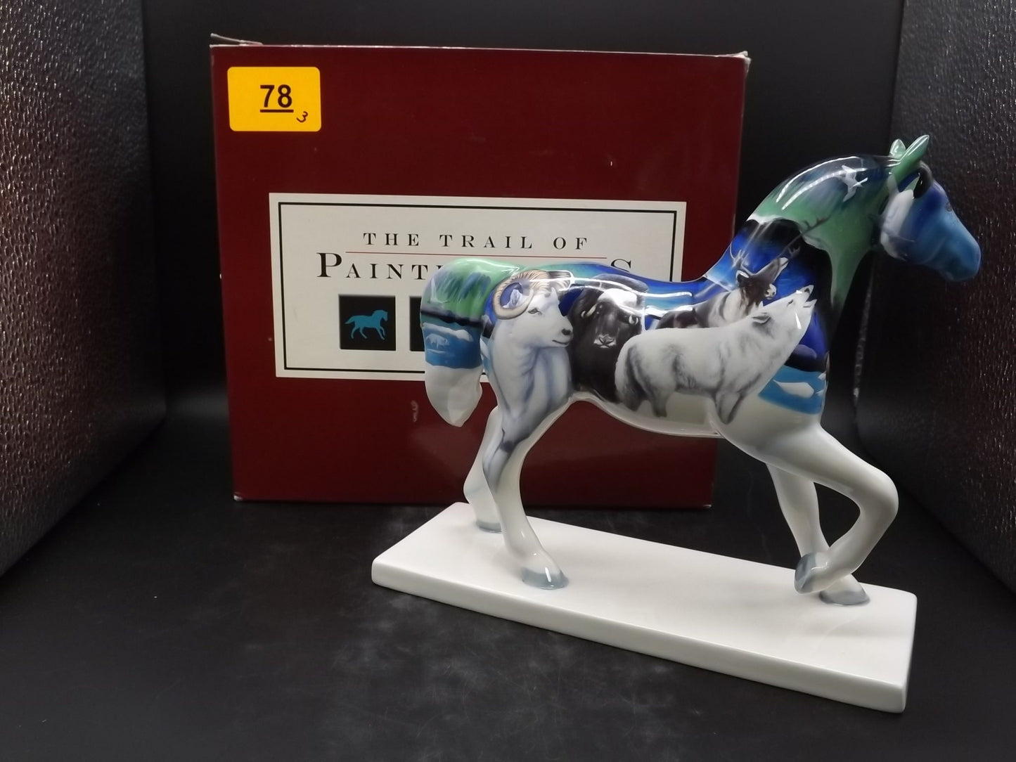 Vintage Trail of Painted Ponies "Northern Lights" Porcelain Figurine