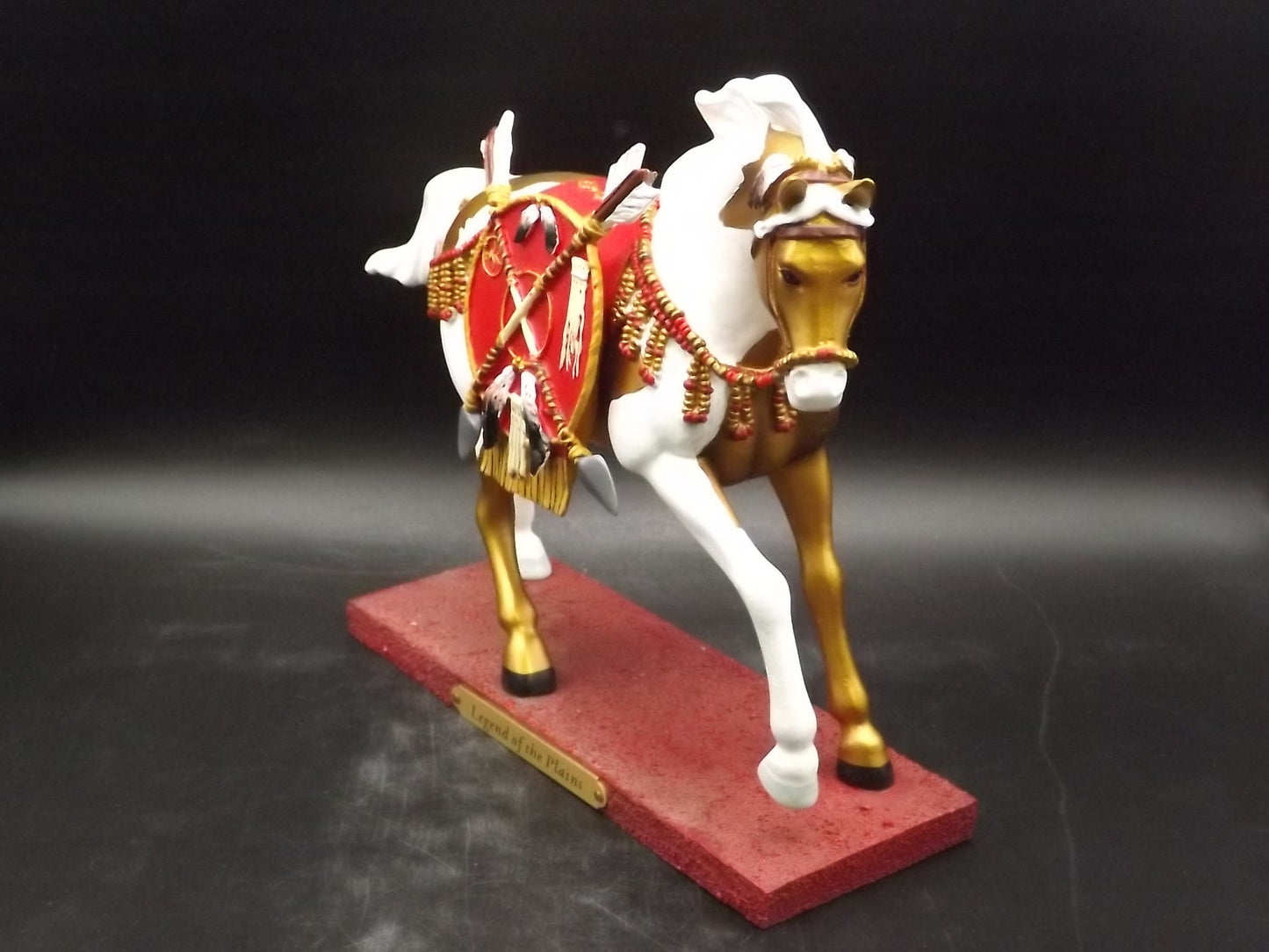 Vintage Trail of Painted Ponies Figurine: Legend of the Plains, Edition 1E/5165 (with Box & COA)