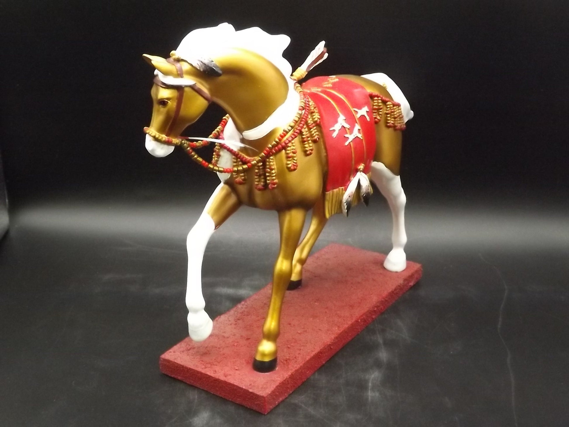 Vintage Trail of Painted Ponies Figurine: Legend of the Plains, Edition 1E/5165 (with Box & COA)