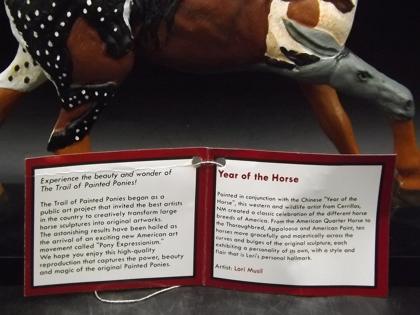 Vintage Trail of Painted Ponies Figurine: Year of the Horse, Edition 6E/2310