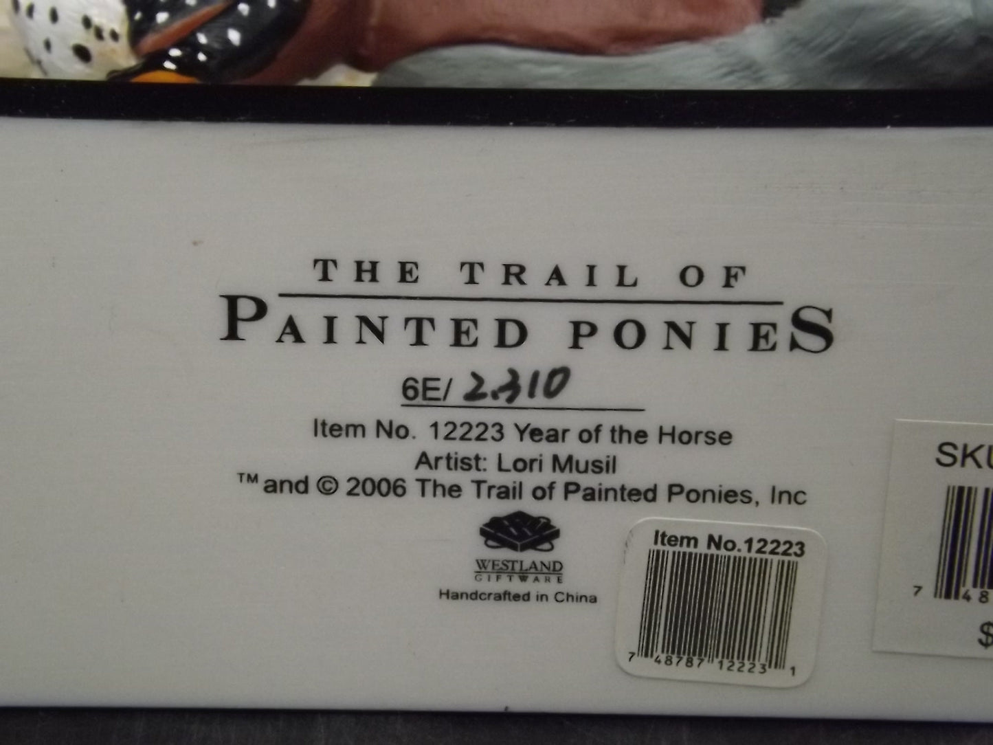 Vintage Trail of Painted Ponies Figurine: Year of the Horse, Edition 6E/2310