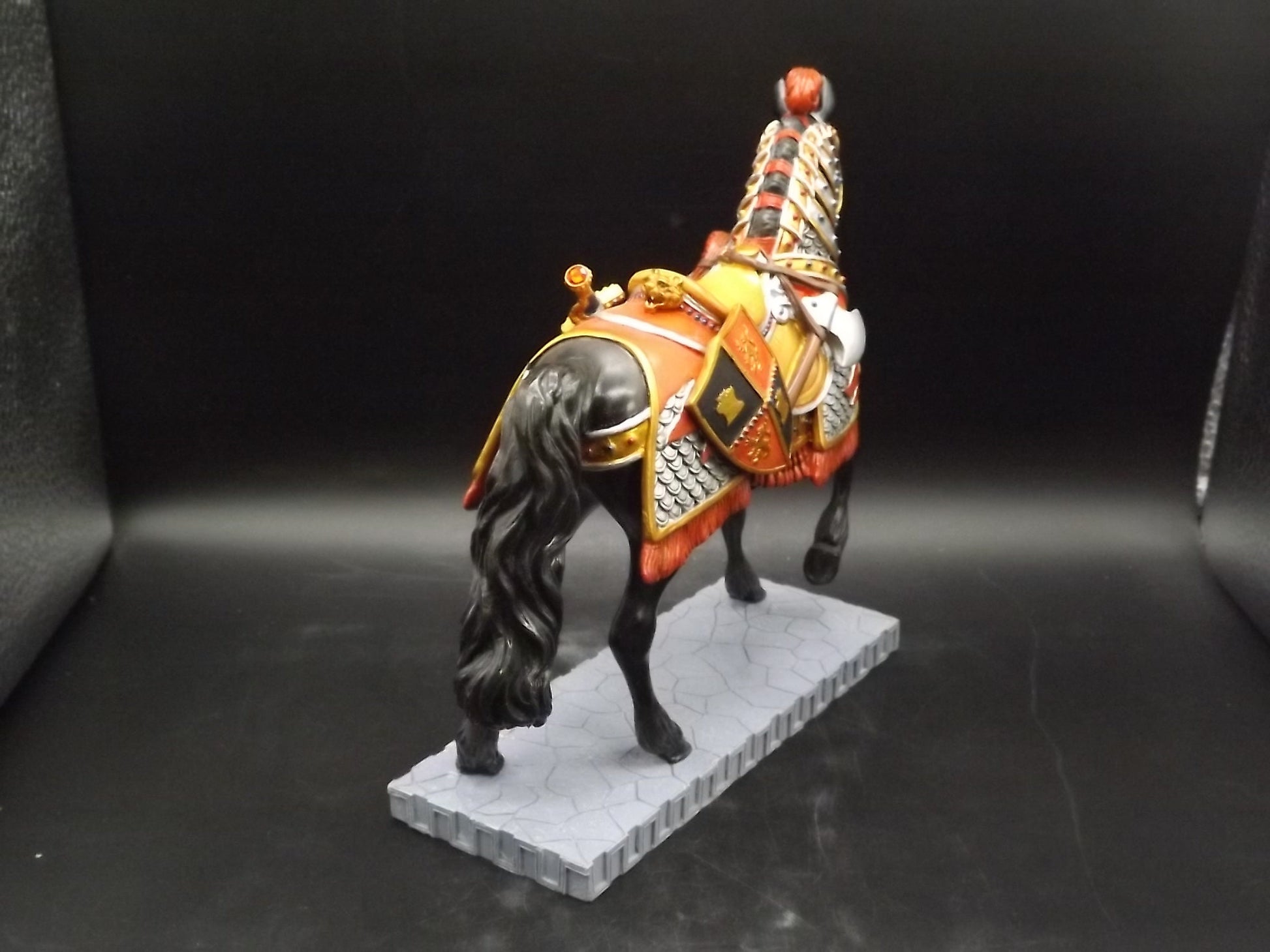 Vintage Trail of Painted Ponies "Super Charger" Figurine with Box