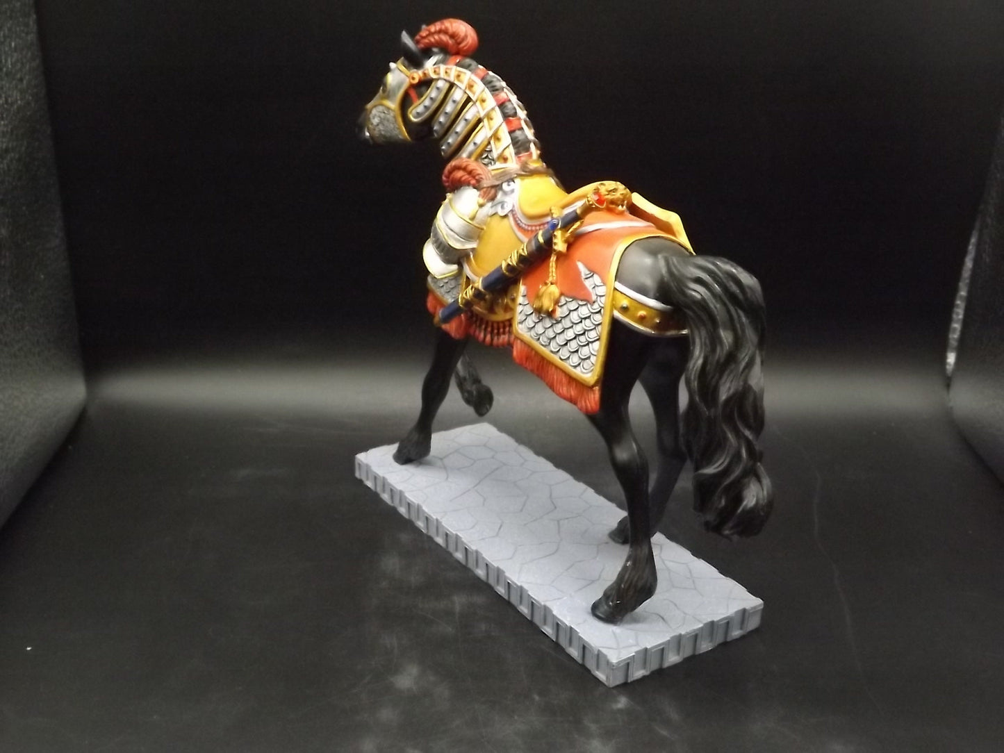 Vintage Trail of Painted Ponies "Super Charger" Figurine with Box