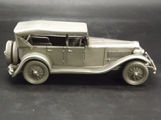 Danbury Mint 1929 Lancia Dilambda Pewter Model Car