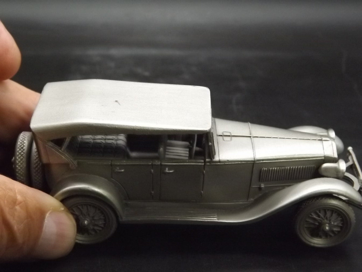 Danbury Mint 1929 Lancia Dilambda Pewter Model Car