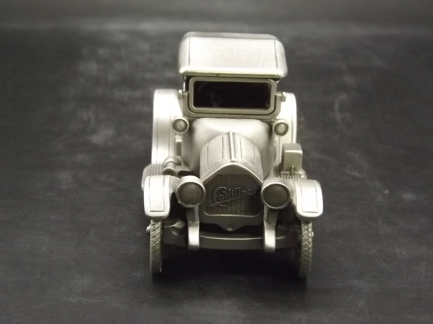 Vintage 1913 Cadillac Roadster Pewter Model Car - Danbury Mint