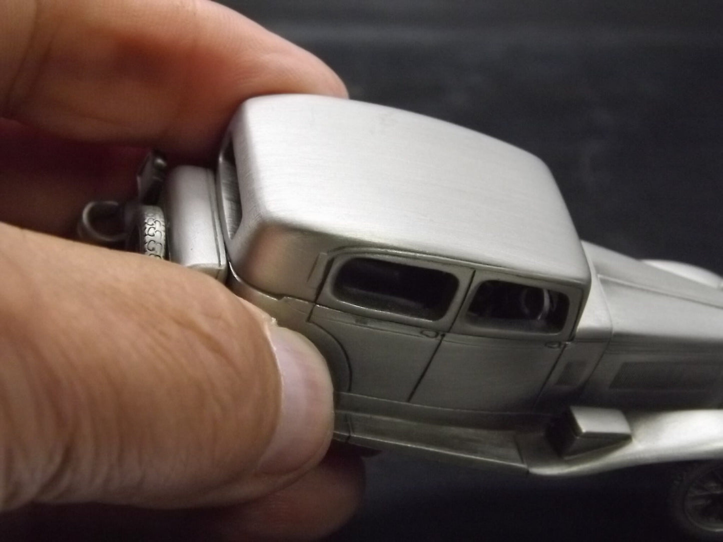 Danbury Mint 1932 Alpha Romeo Pewter Model Car