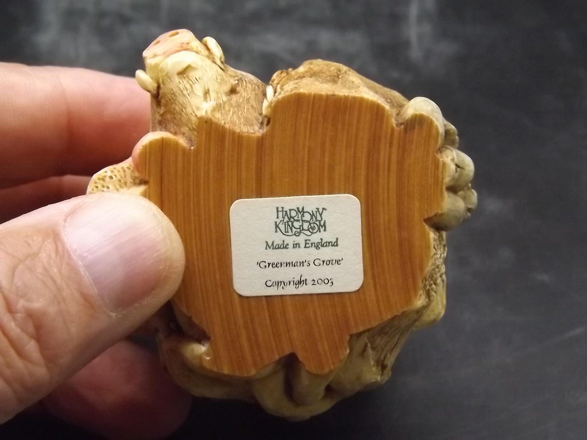 Vintage Harmony Kingdom Greenman Figurine: Treasure Jest Boxed