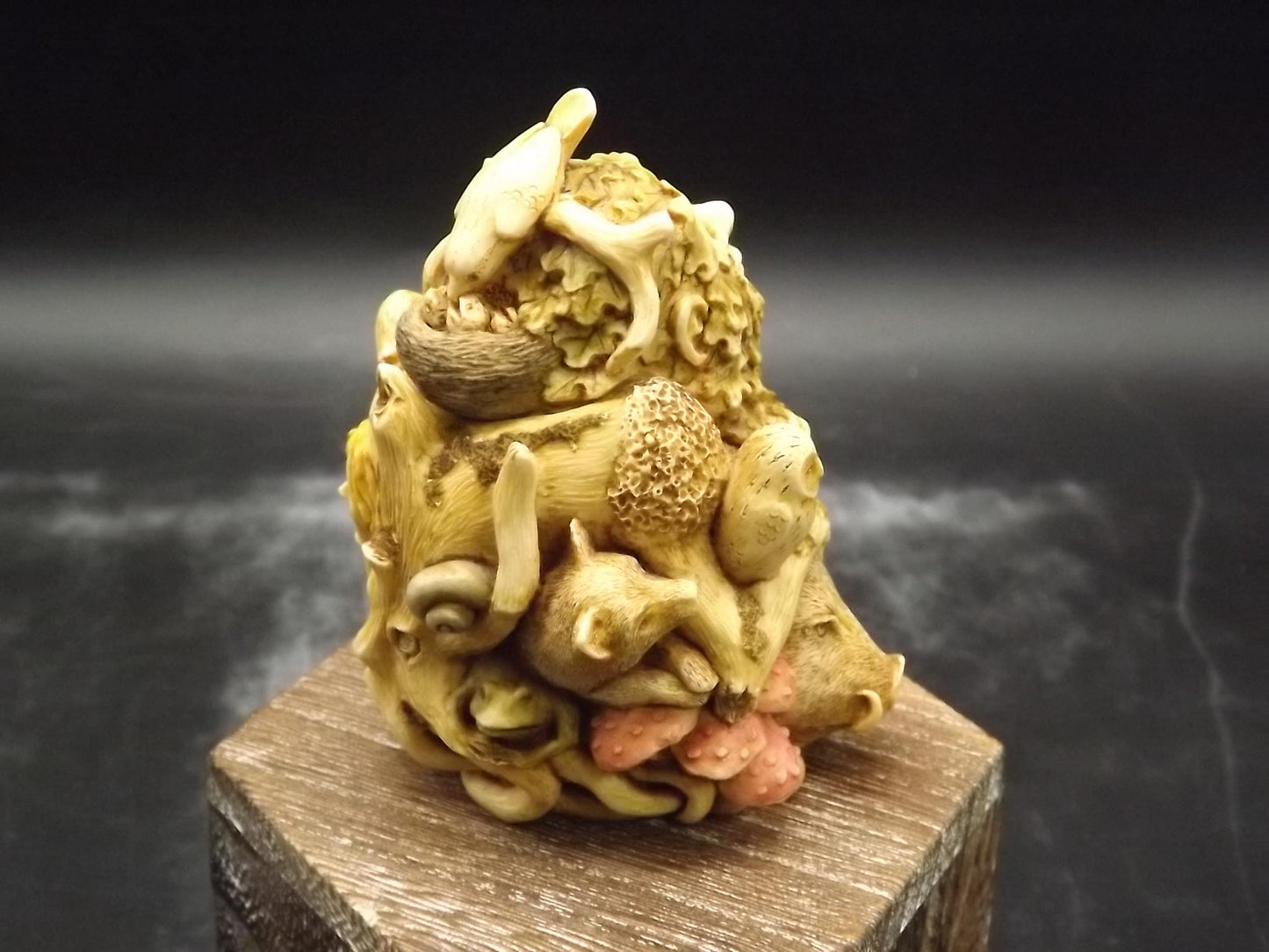 Vintage Harmony Kingdom Greenman Figurine: Treasure Jest Boxed