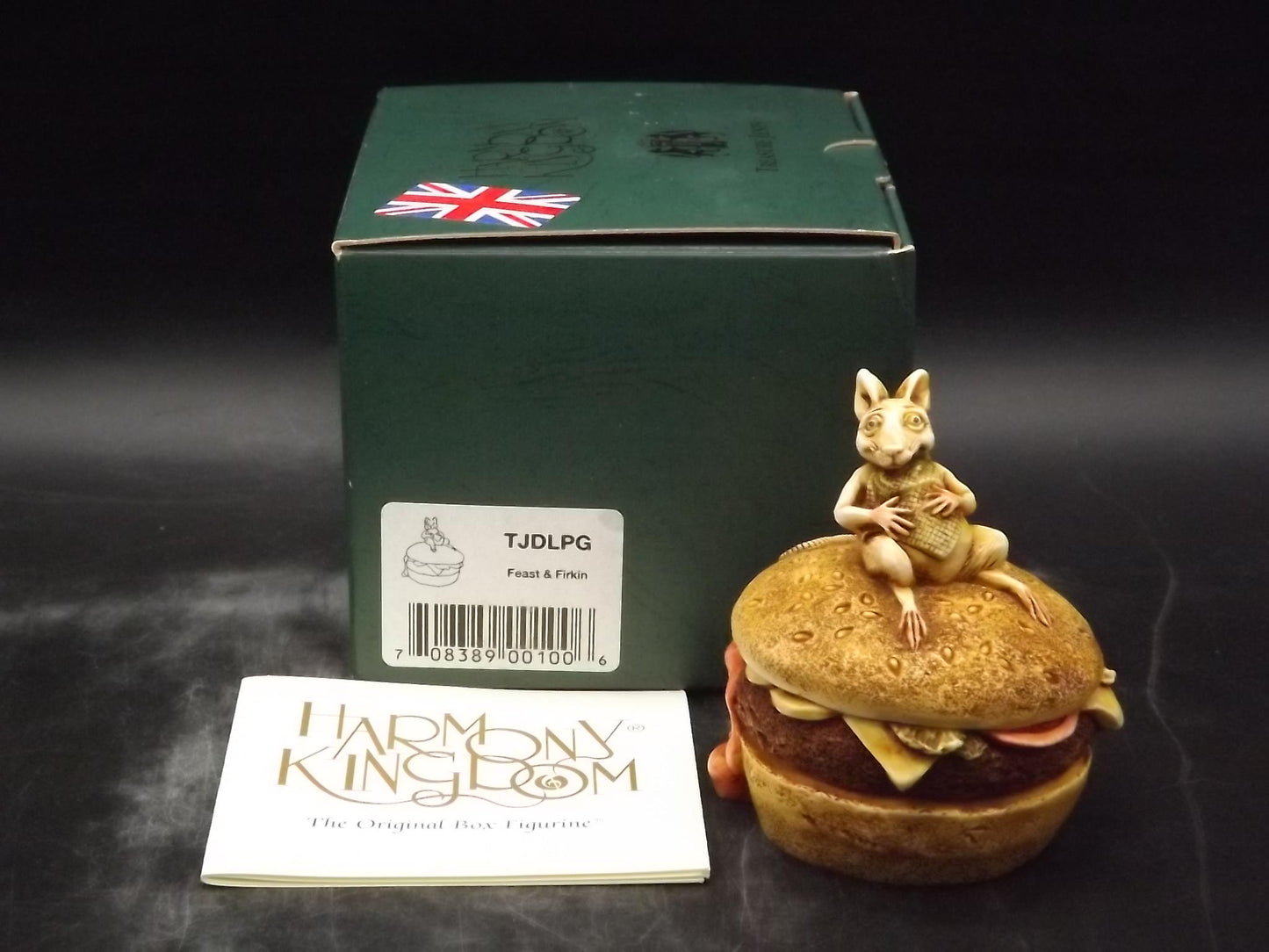 Vintage Harmony Kingdom Feast & Firkin Figurine: Limited Edition