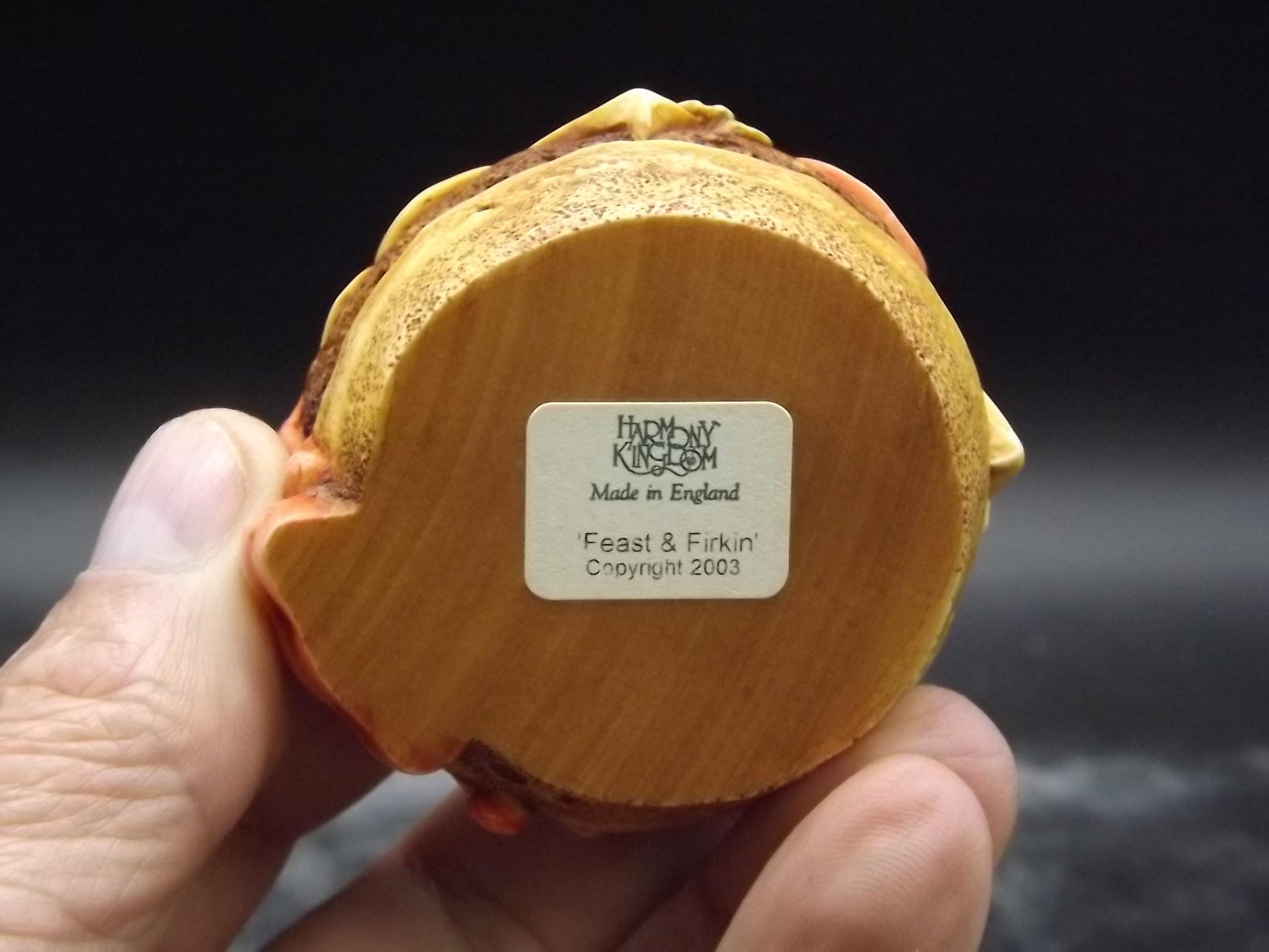 Vintage Harmony Kingdom Feast & Firkin Figurine: Limited Edition