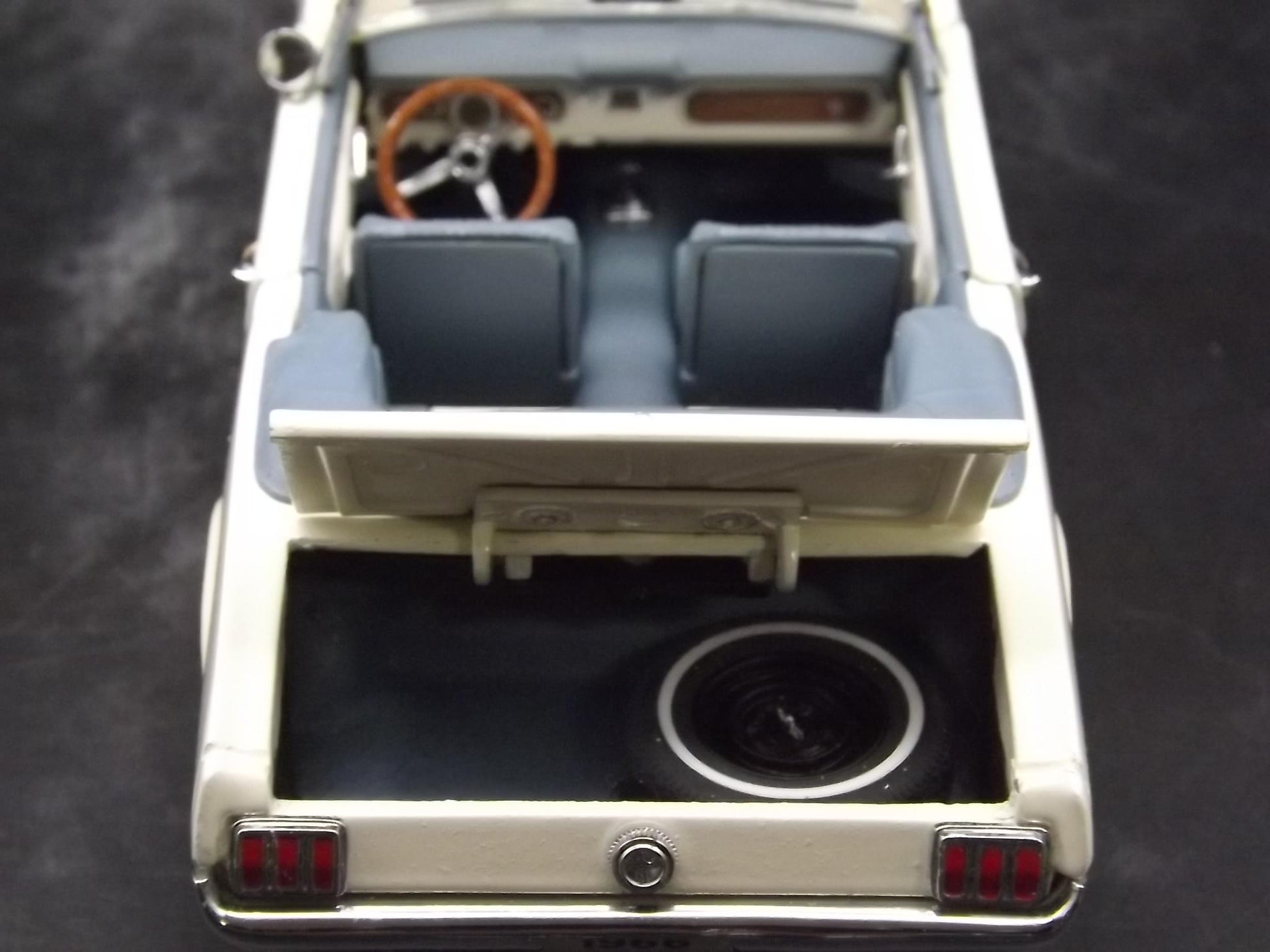 Vintage Danbury Mint 1966 Ford Mustang Convertible Diecast Model with Box