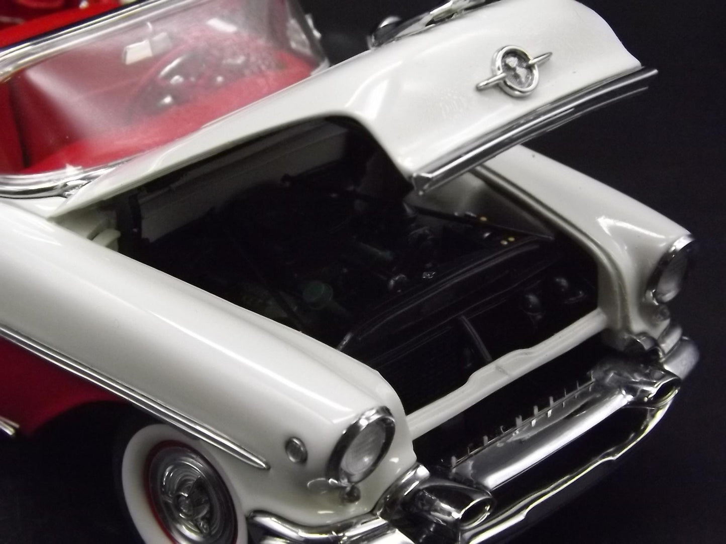 Vintage 1955 Oldsmobile Super 88 Convertible Diecast Model Car - Danbury Mint