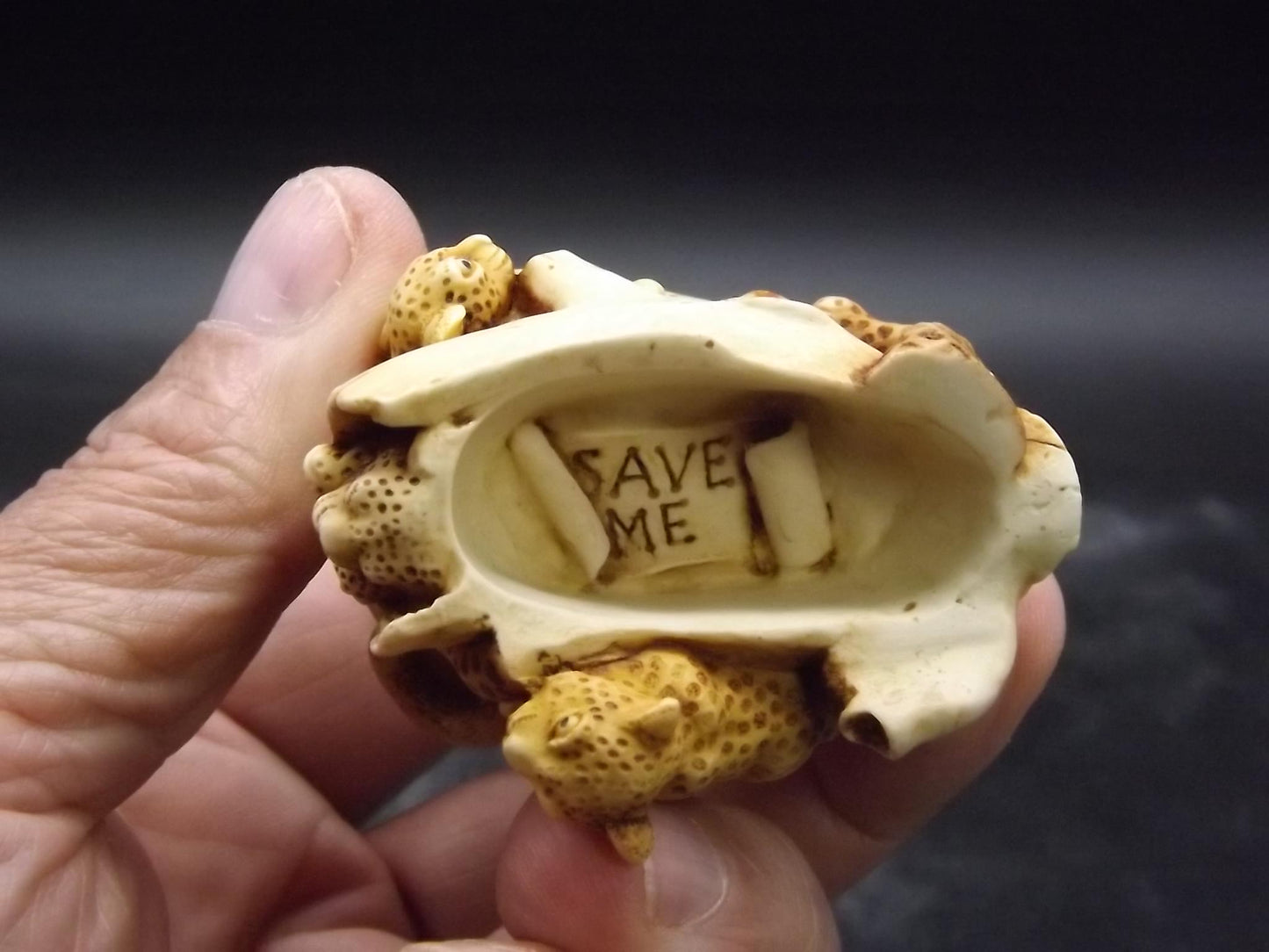 Retired 1996 Harmony Kingdom "Sleepy Hollow" Jest Figurine TJLE with original box. Excellent condition.