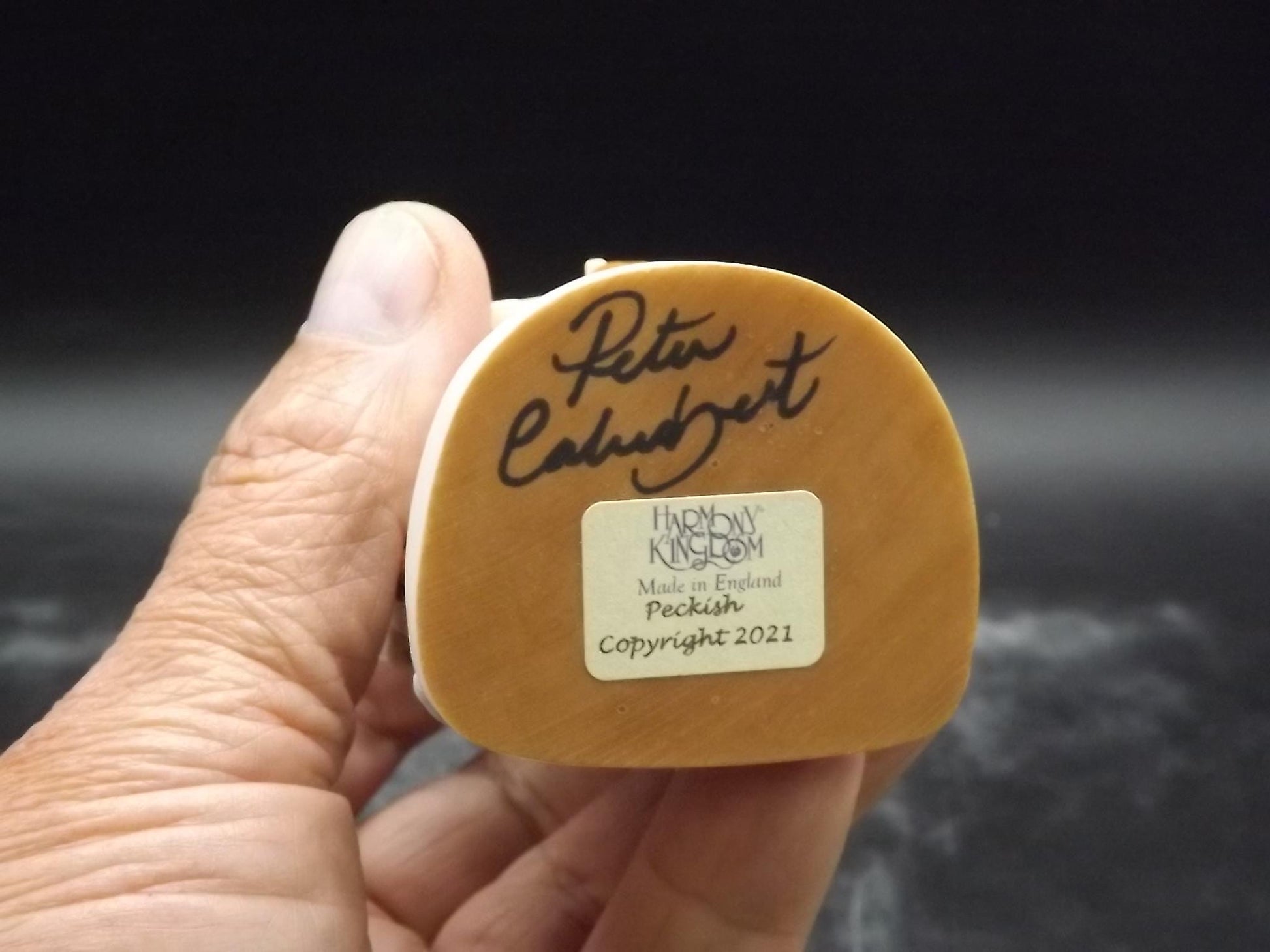 Vintage Harmony Kingdom "Peckish" Limited Edition of only 300 pieces Jest Figurine CTJCA48 with original box and COA. Excellent condition.