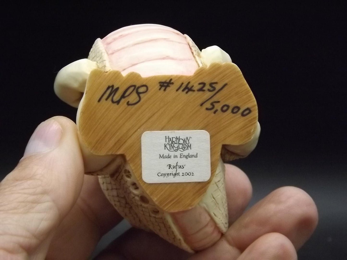 Vintage Harmony Kingdom "Rufus" Limited Edition #1425 of 5000 pieces Jest Figurine TJMYLEPI with original box and COA. Excellent condition.