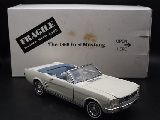 Vintage Danbury Mint 1966 Ford Mustang Convertible Diecast Model with Box
