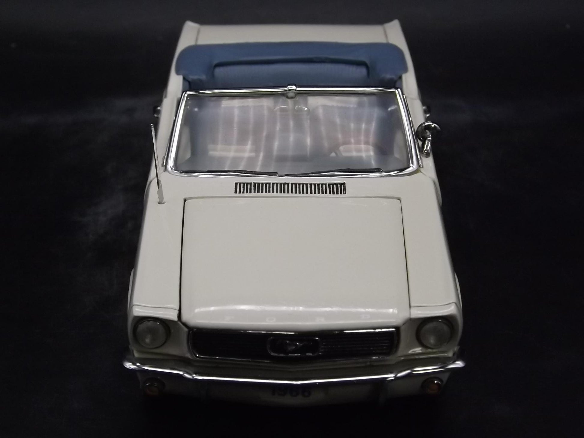 Vintage Danbury Mint 1966 Ford Mustang Convertible Diecast Model with Box