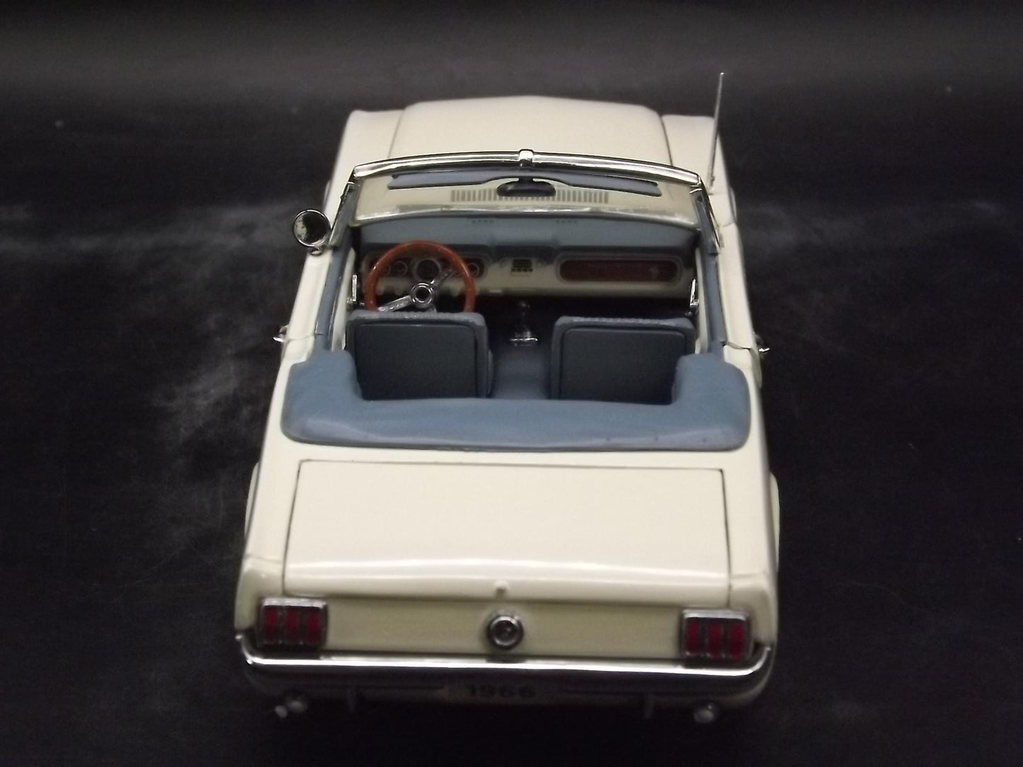 Vintage Danbury Mint 1966 Ford Mustang Convertible Diecast Model with Box