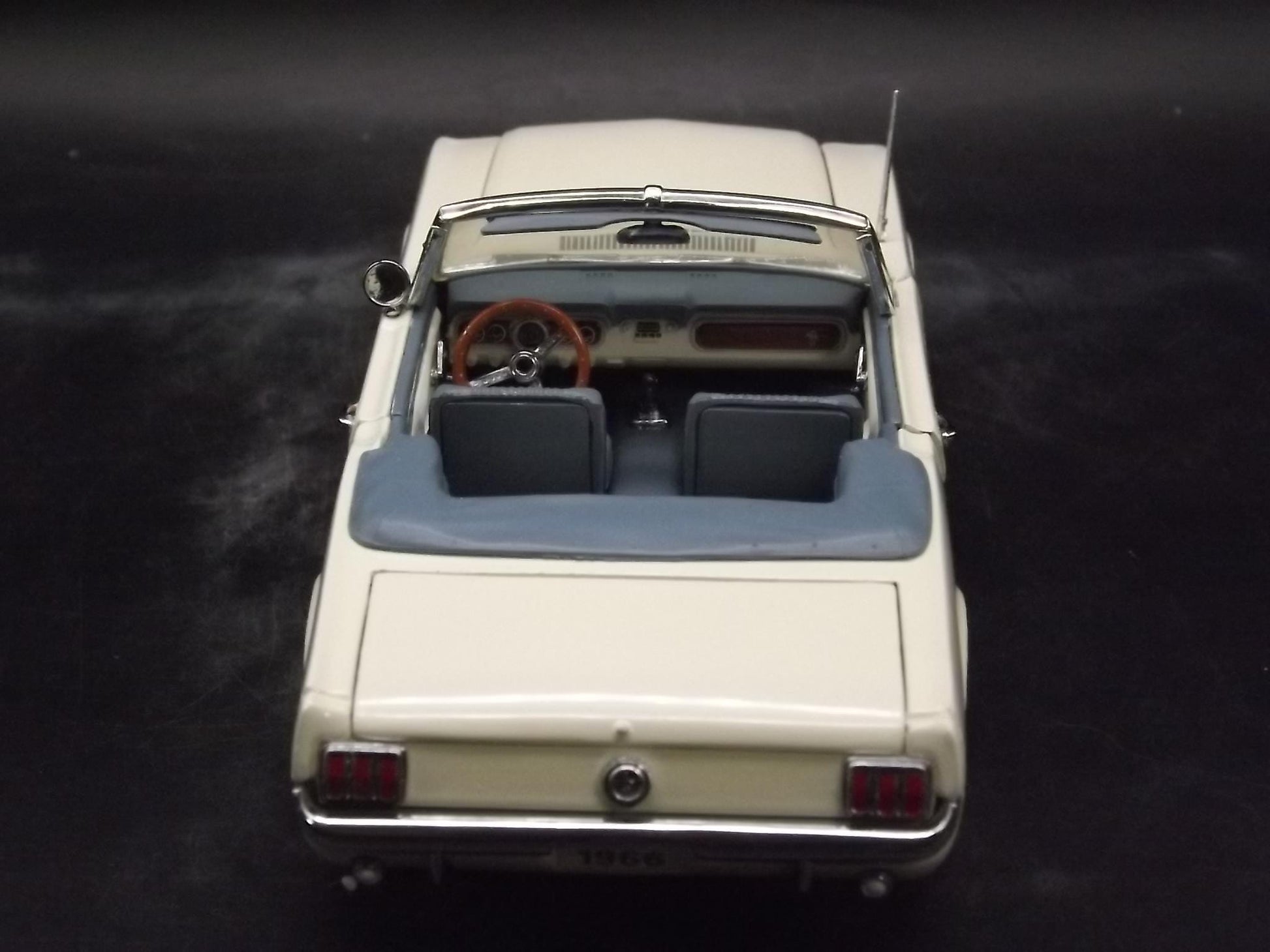 Vintage Danbury Mint 1966 Ford Mustang Convertible Diecast Model with Box