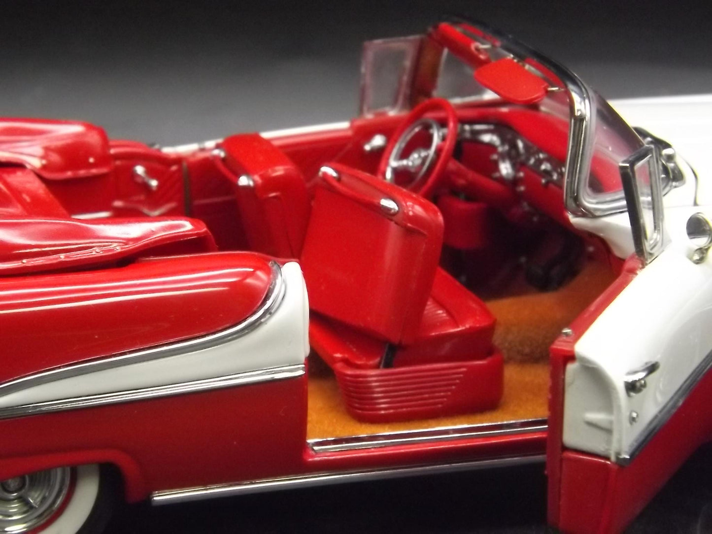 Vintage 1955 Oldsmobile Super 88 Convertible Diecast Model Car - Danbury Mint