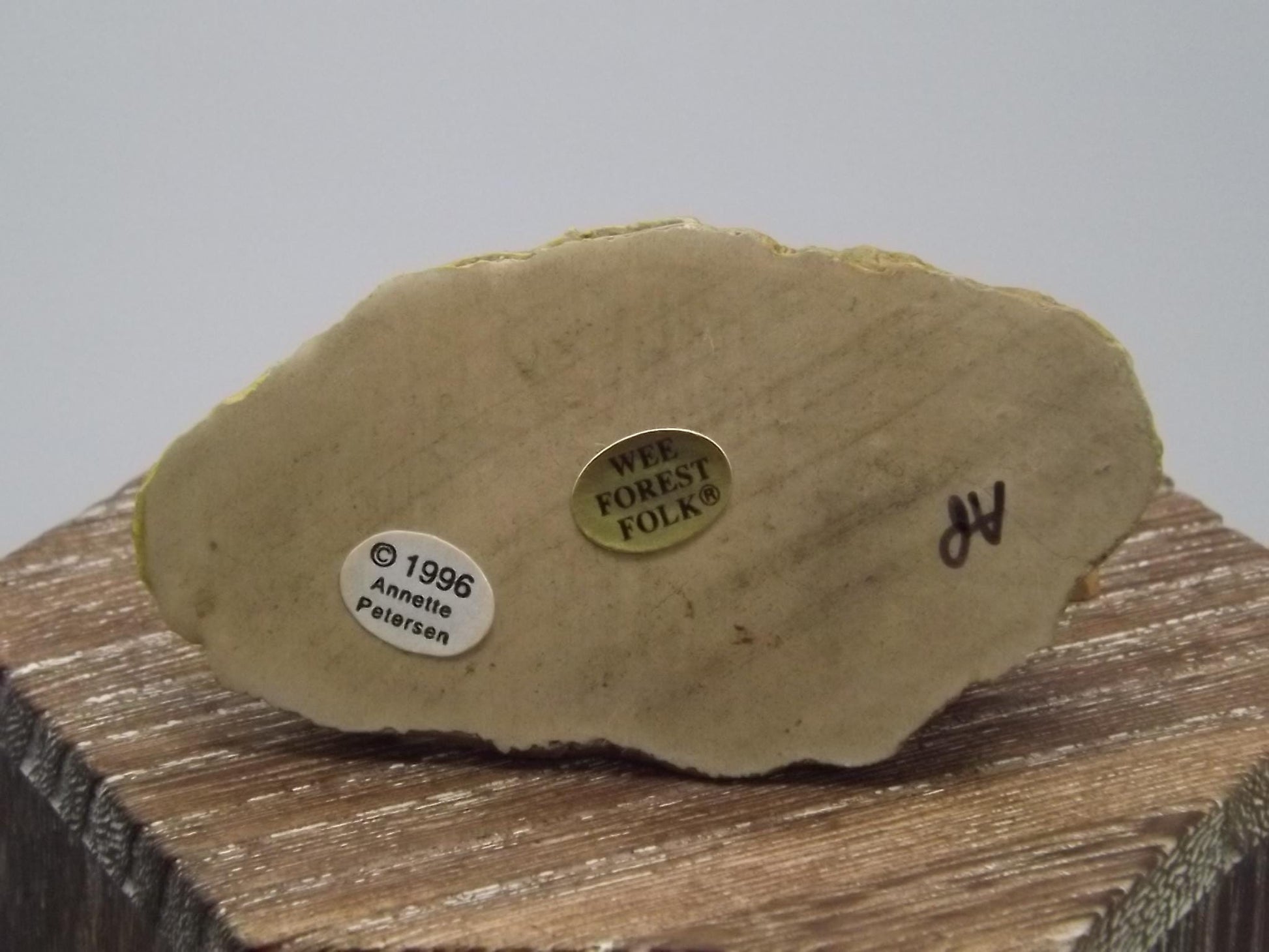 Vintage 1996 Wee Forest Folk Mouse: OSU Football Player Figurine