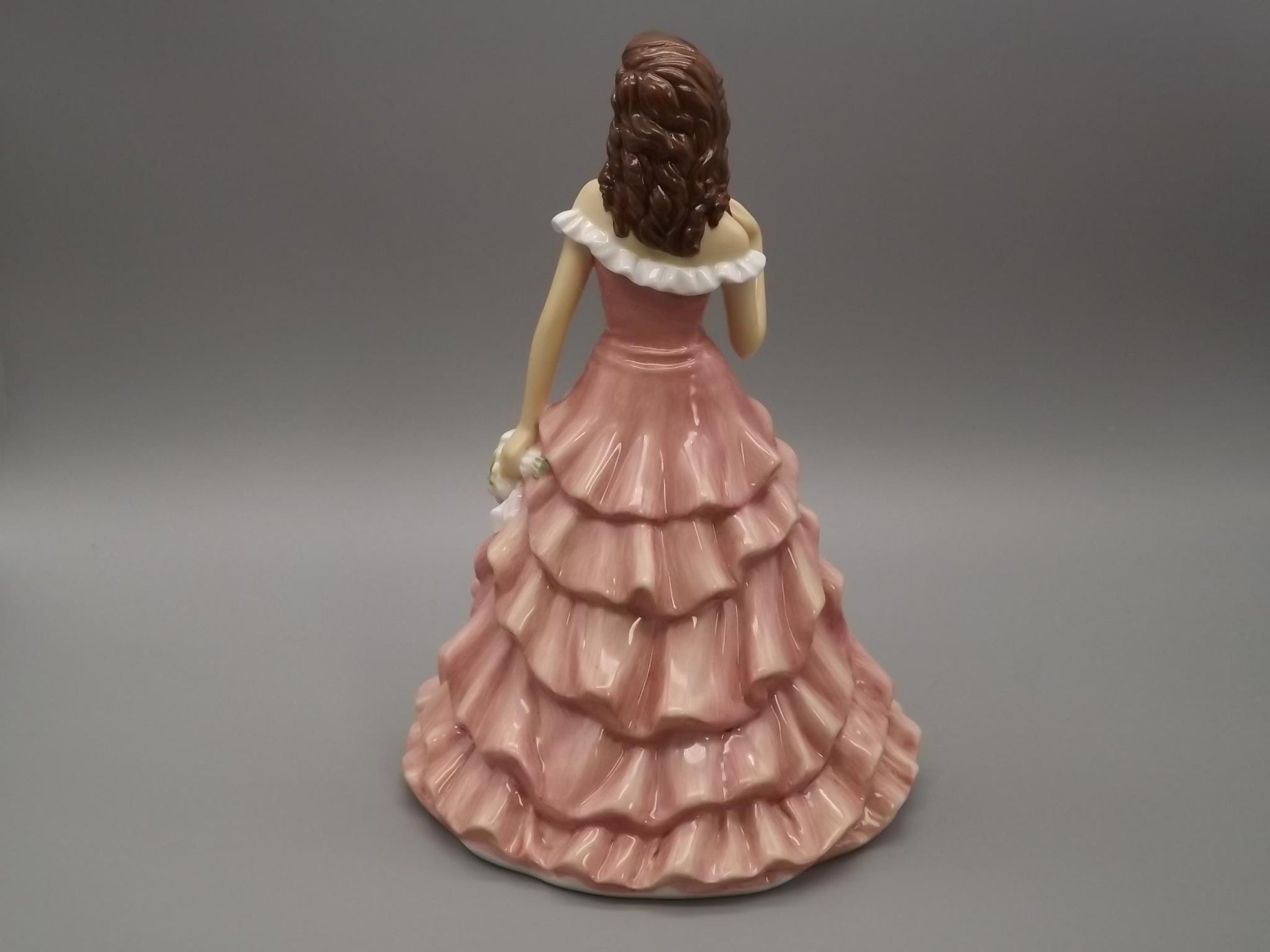 Vintage Royal Doulton Figurine: Chrysanthemum Cheerfulness HN 5510, November Flower (With Box & COA)