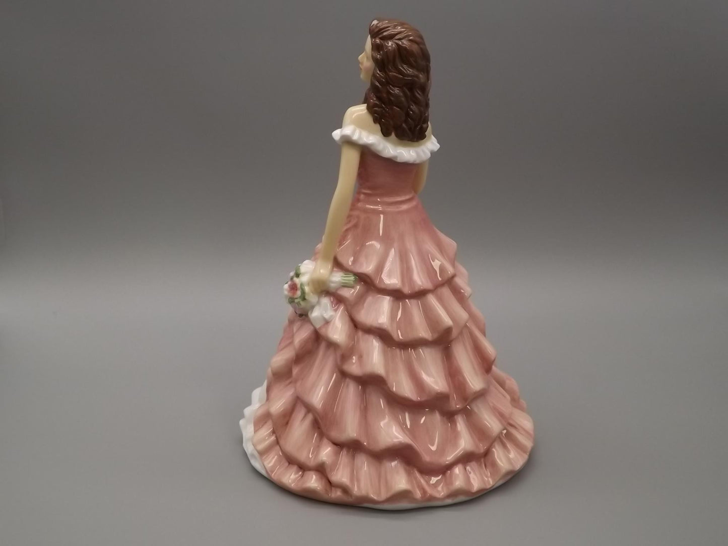 Vintage Royal Doulton Figurine: Chrysanthemum Cheerfulness HN 5510, November Flower (With Box & COA)