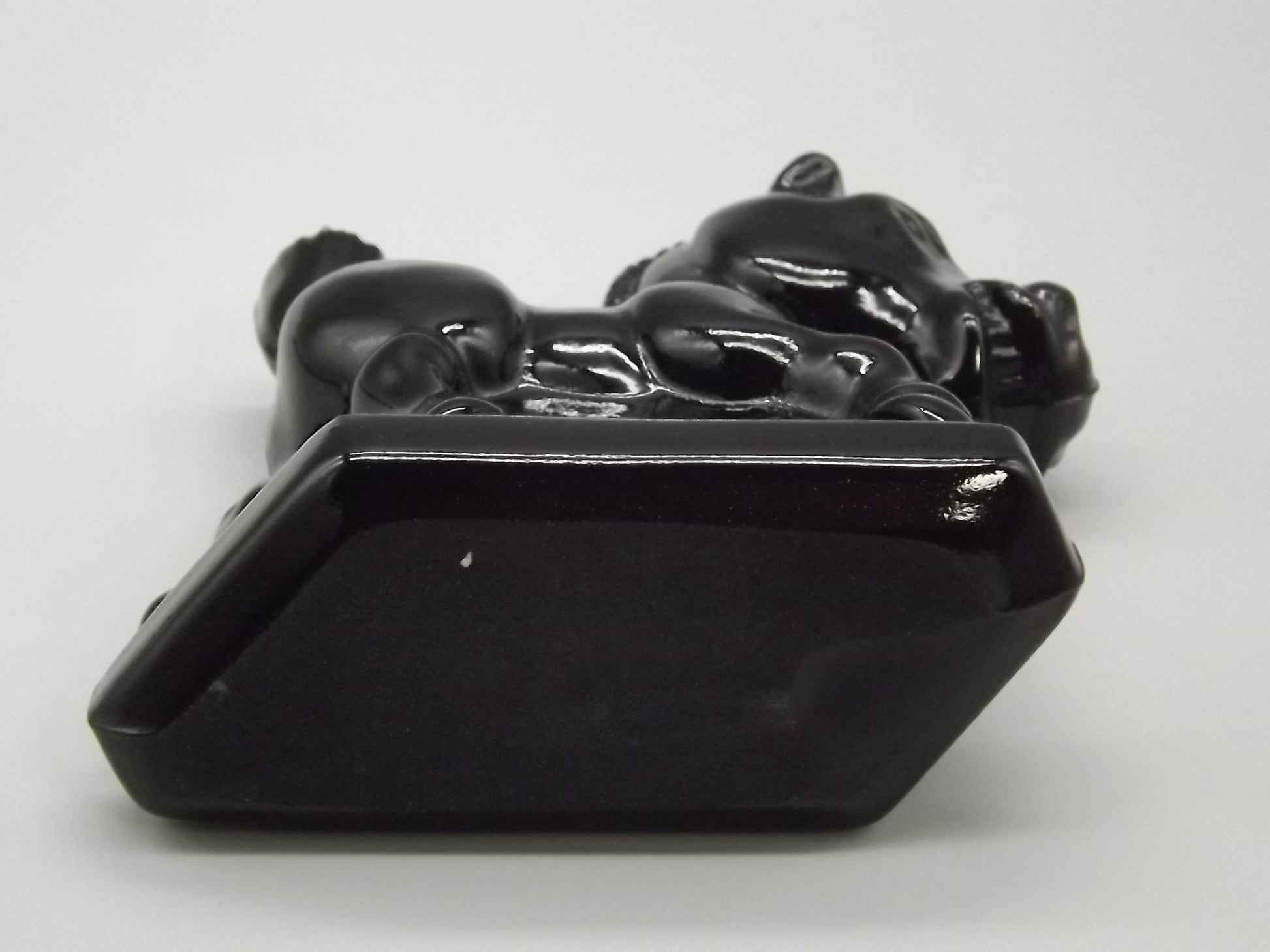Vintage Heisey Imperial Black Glass "Sparky" Horse Figure