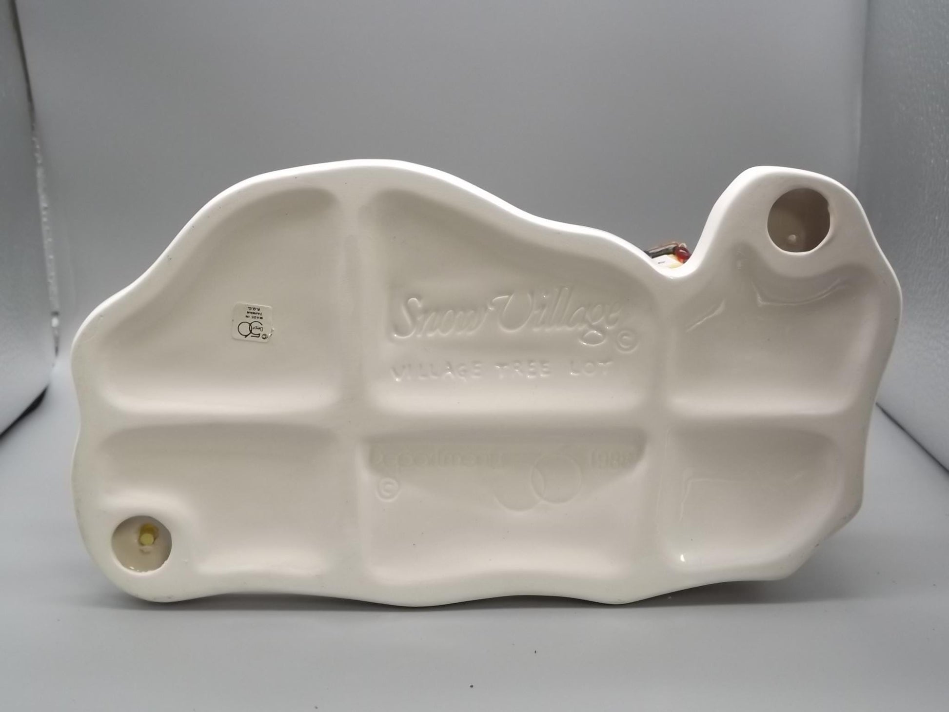 Vintage 1988 Snow Village "Village Christmas Trees" Figurine with Box & COA