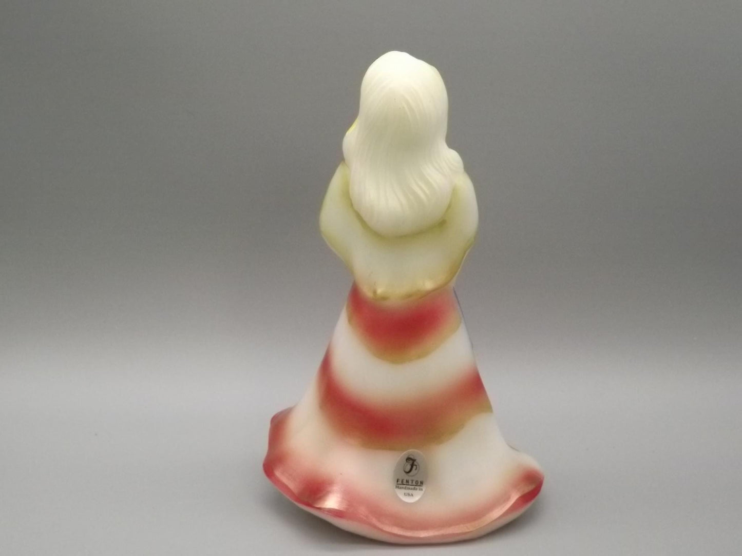 Vintage Fenton Patriotic Ellie Figurine: Hand-Painted First Edition
