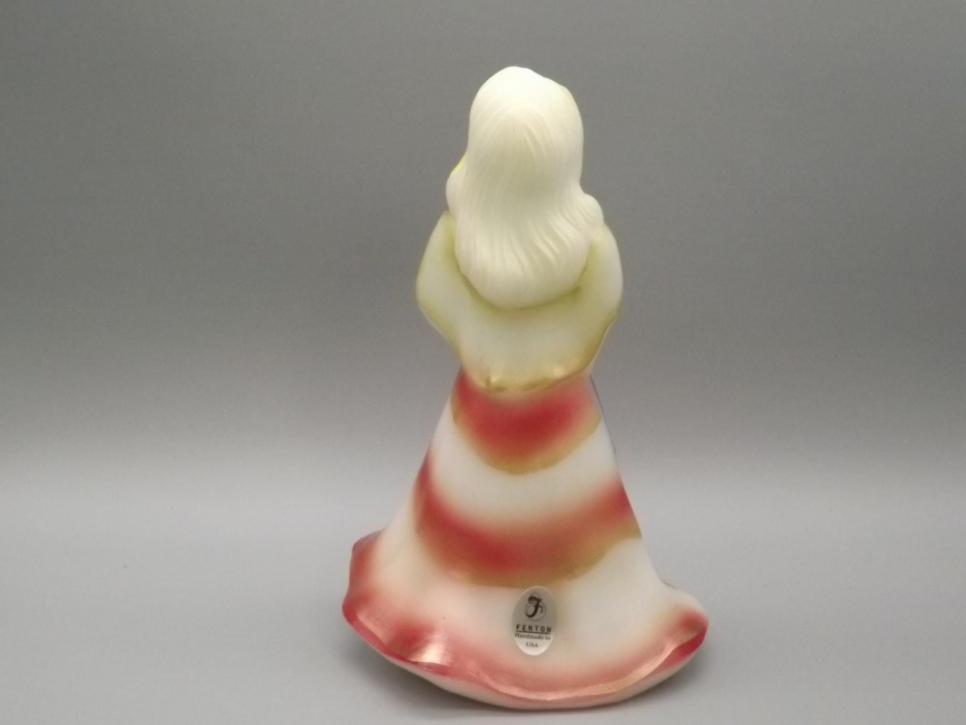 Vintage Fenton Patriotic Ellie Figurine: Hand-Painted First Edition