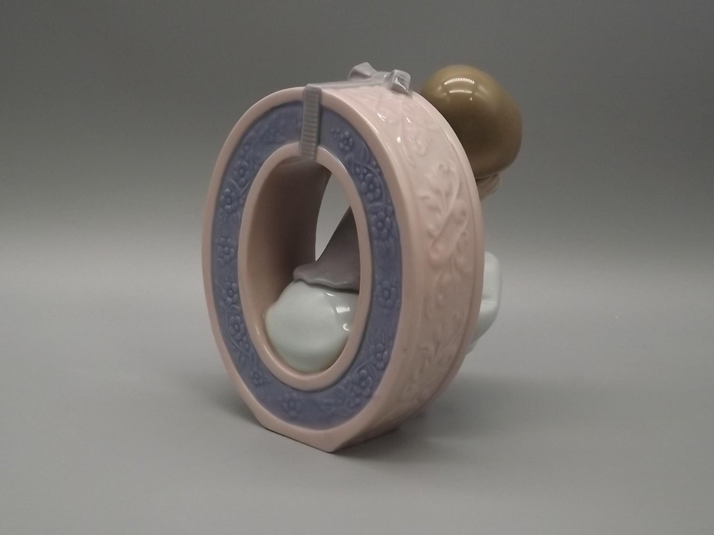 Vintage Lladro Figurine "O is for Olivia" #5148 - Girl in Letter