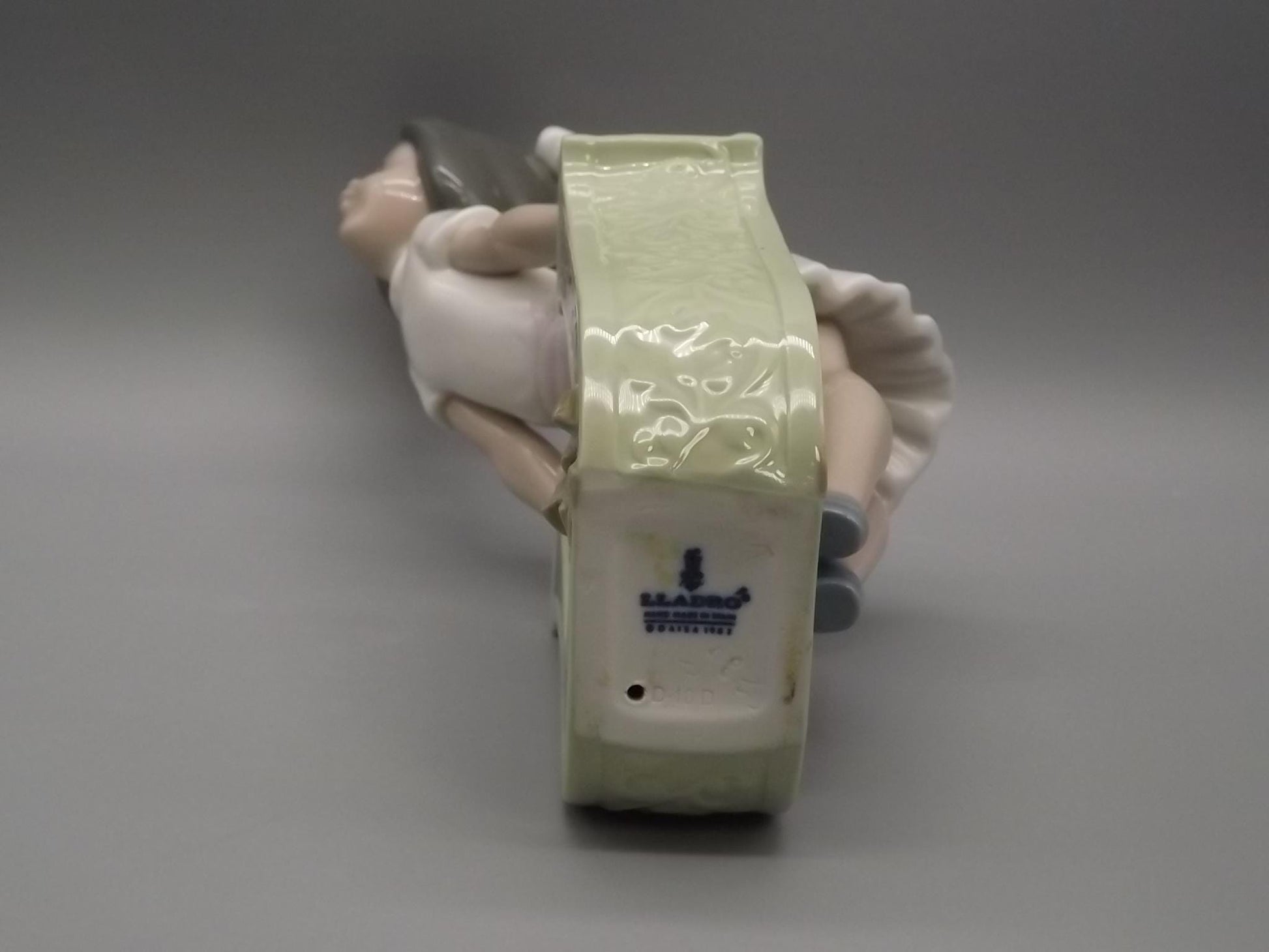 Vintage Lladro Figurine: "U is for Ursala" Girl in Letter (1982)