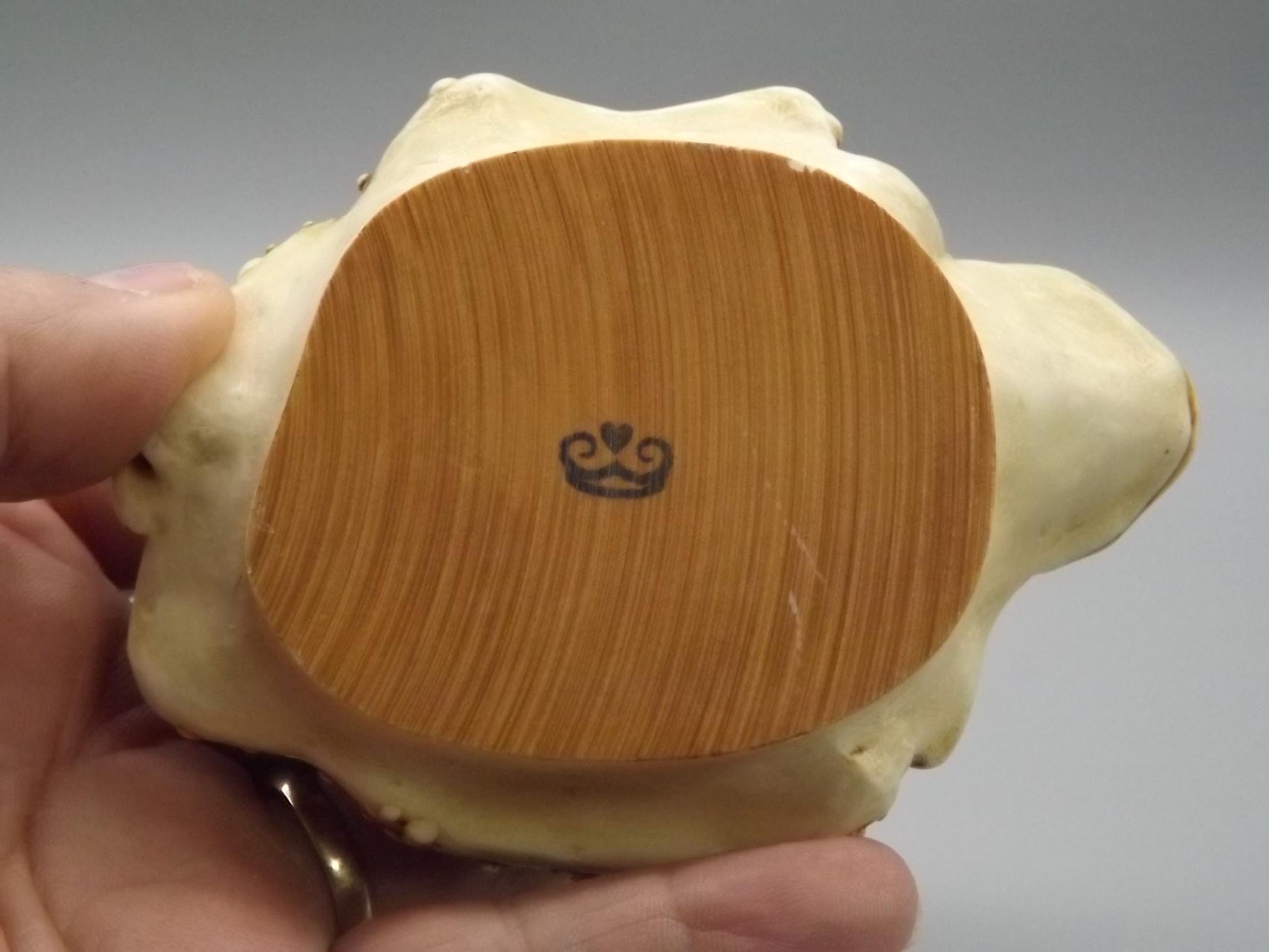 Harmony Kingdom Toad Figurine: Rather Large Huddle, 1995 with Box