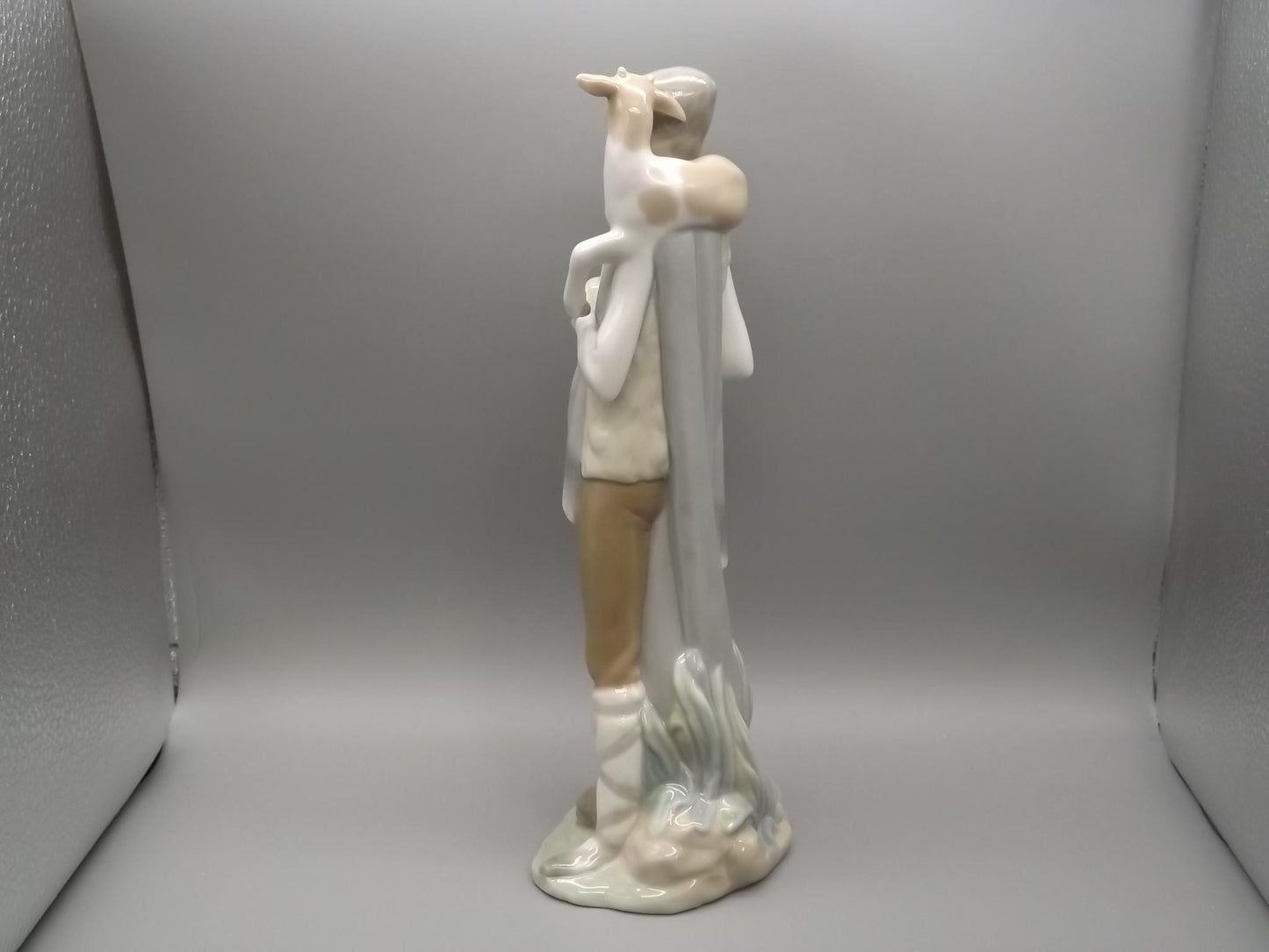 Vintage 1969 Lladro Figurine: "Boy with Goat" #4506