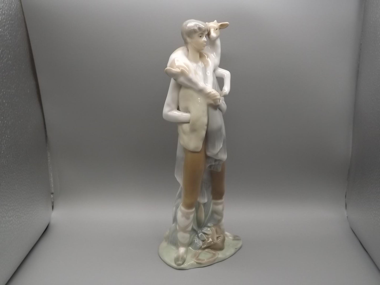 Vintage 1969 Lladro Figurine: "Boy with Goat" #4506