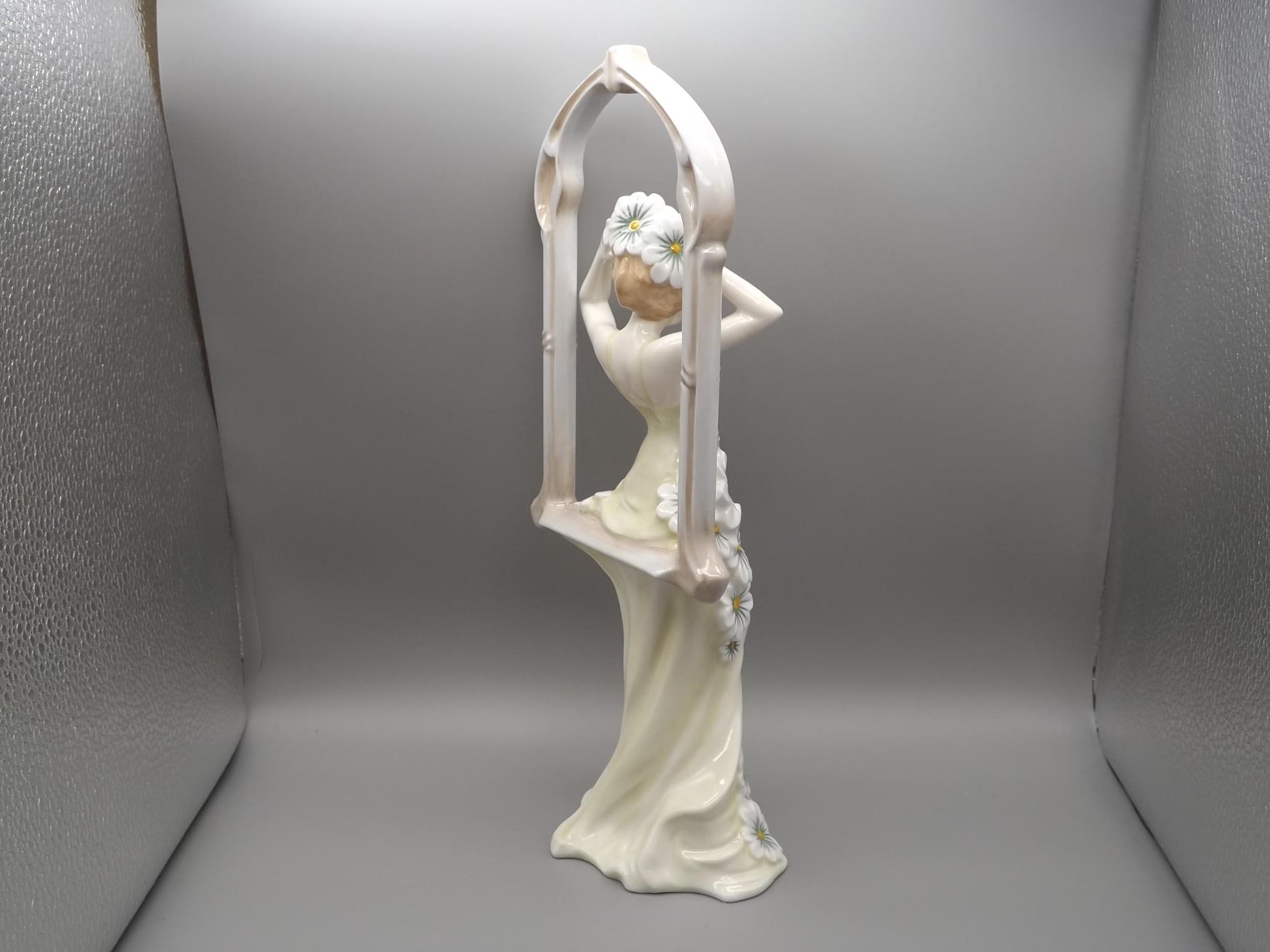 Vintage Royal Doulton Figurine: Art Nouveau "Winter Festival" Limited Edition