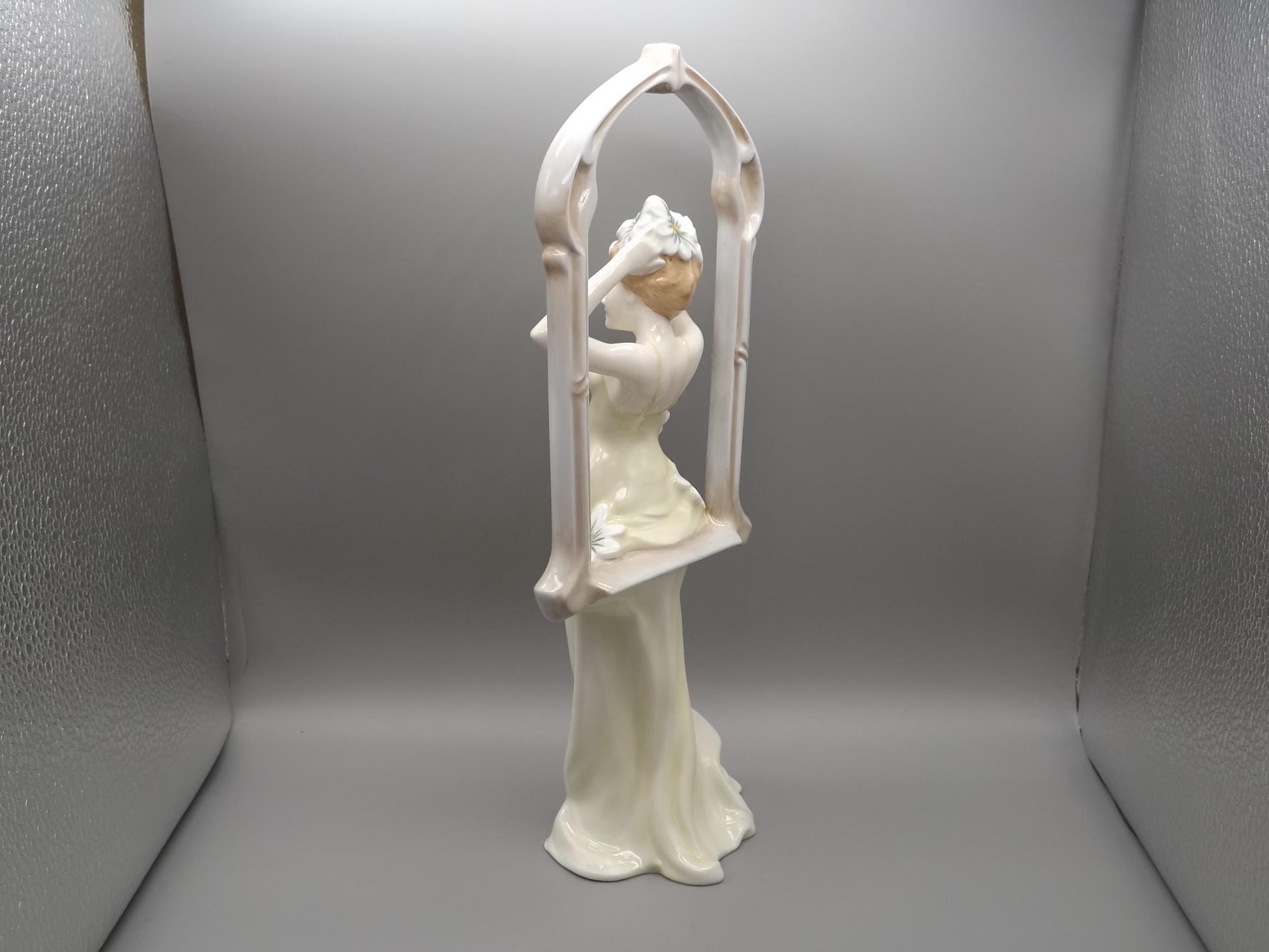 Vintage Royal Doulton Figurine: Art Nouveau "Winter Festival" Limited Edition